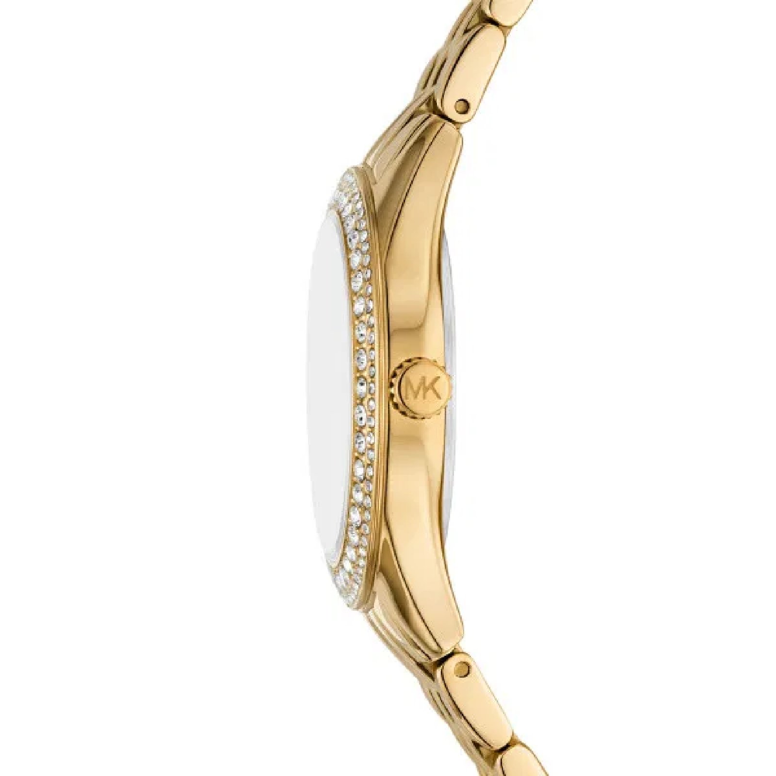 Relógio Michael Kors Feminino Harlowe MK4870/1VN Dourado Mostrador Verde Dourado 2