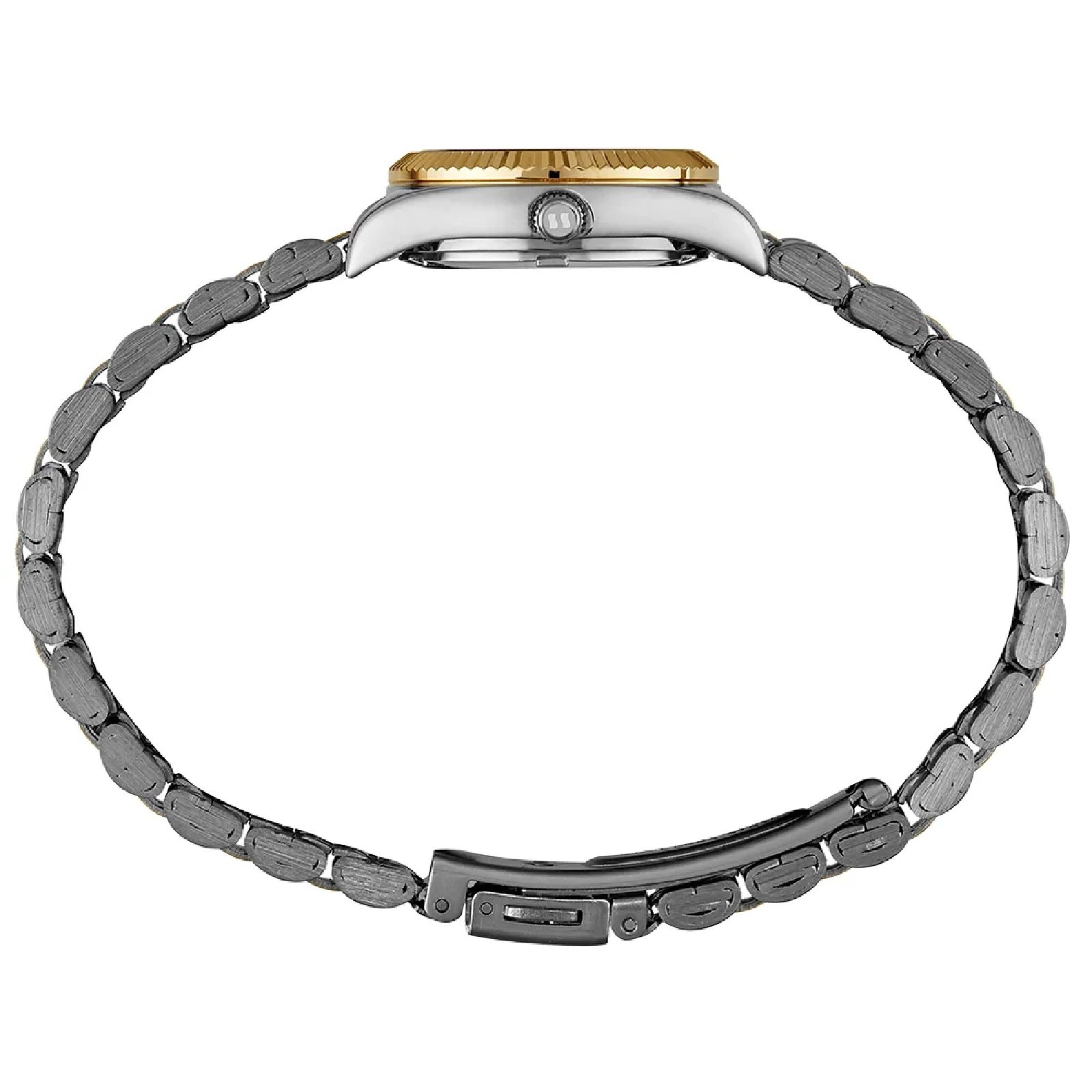 Relógio Seculus 77245LPSVBA5 Feminino Bicolor 24mm Aço Inox Dourado/Prata 4