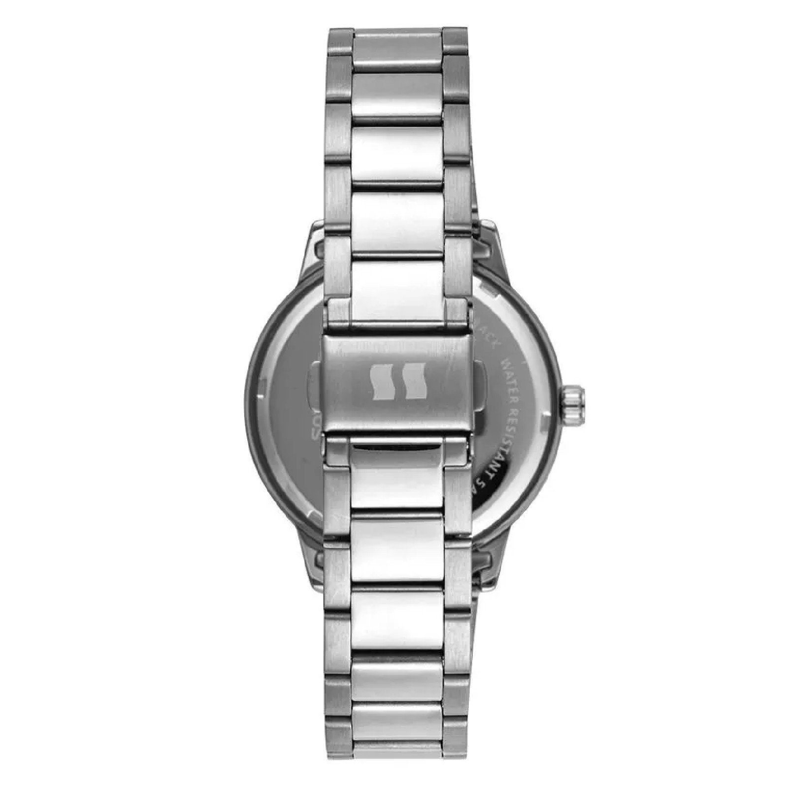 Relógio Seculus 77345L0SKNS2 Feminino 38mm Aço Inox com Porta Joias Prata 4