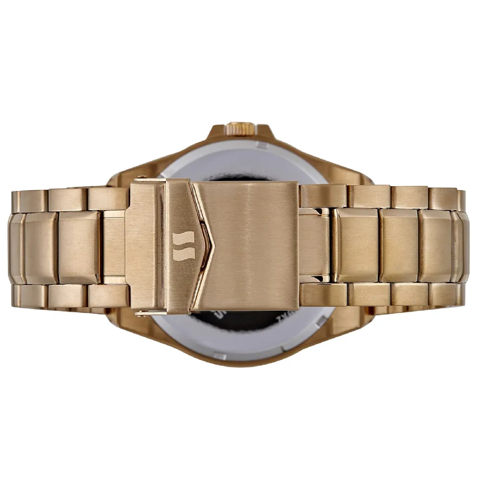 Relógio Seculus 44254GPSVDA2 Masculino 47mm Aço Inox Dourado 4