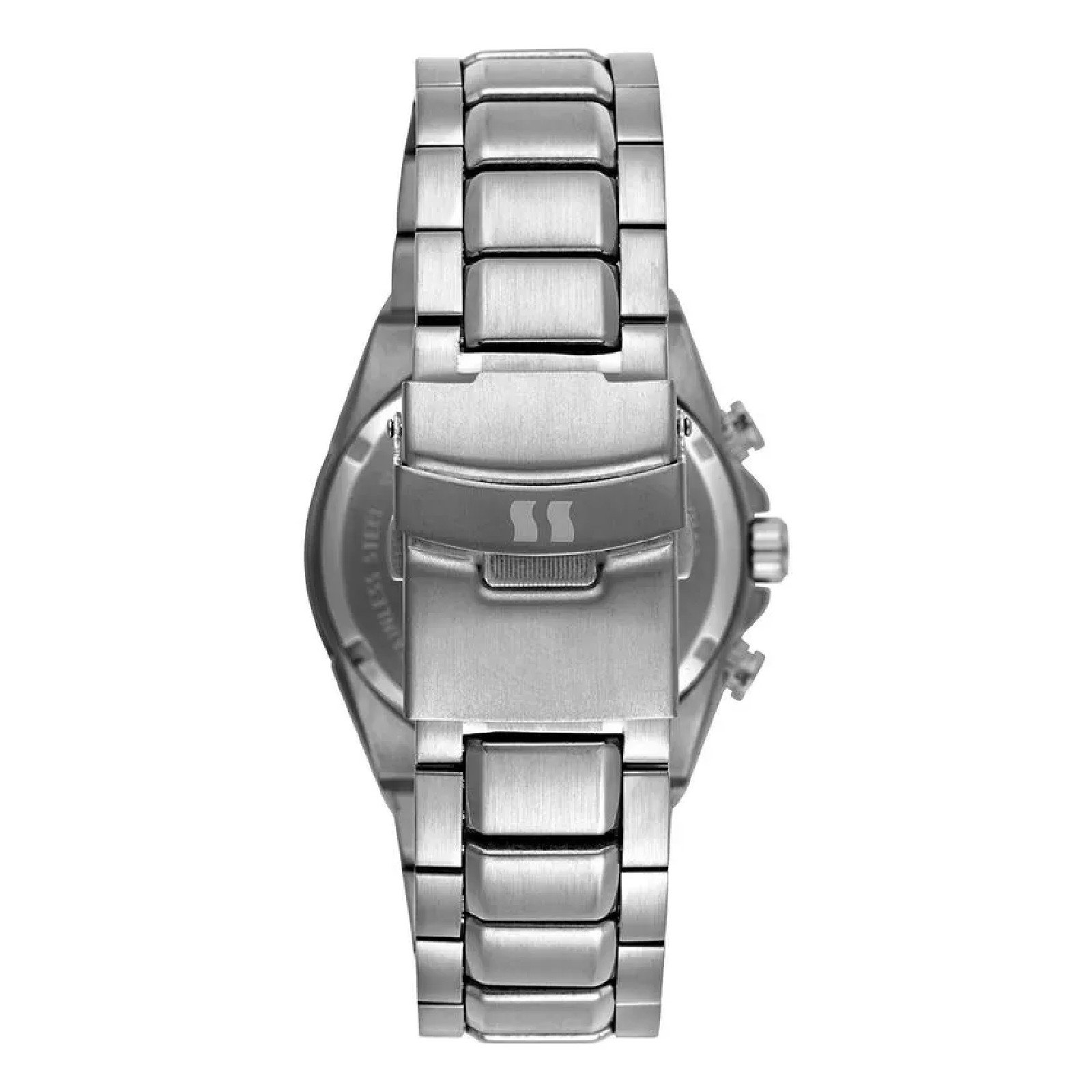 Relógio Seculus Cronógrafo 77340GPSVCA1 44mm Aço Inox Prata 4