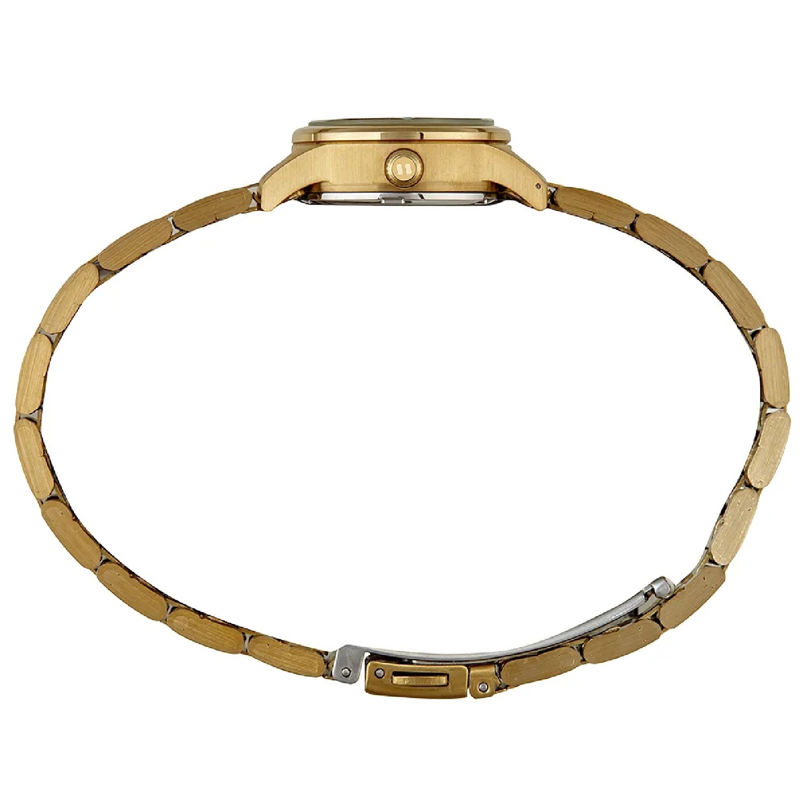 Relógio Seculus 44194LPSVDA1 Feminino 22mm Aço Inox com Bolsa Dourado 4