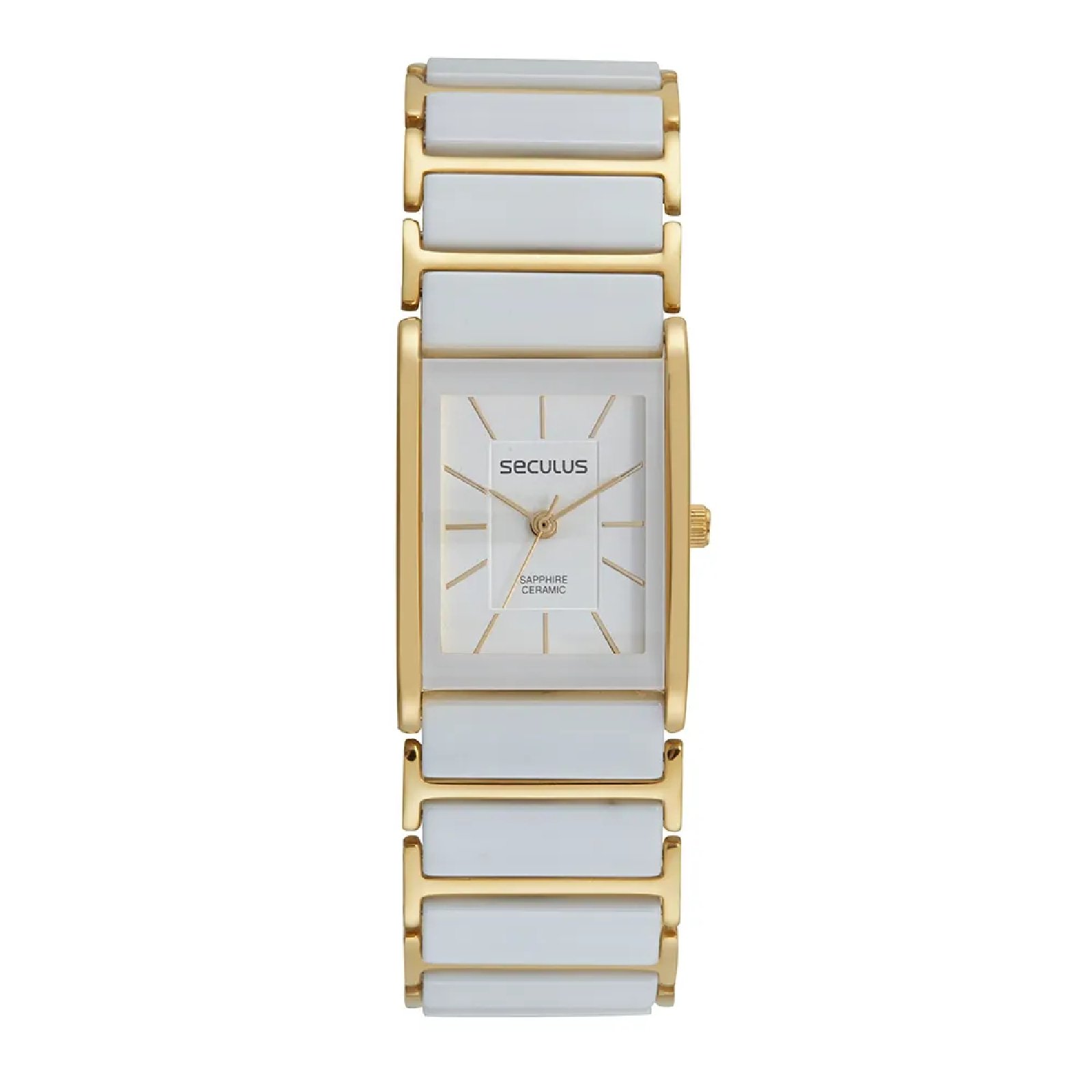 Relógio Seculus 77230LPSVDQ1 Feminino 23mm Cerâmica