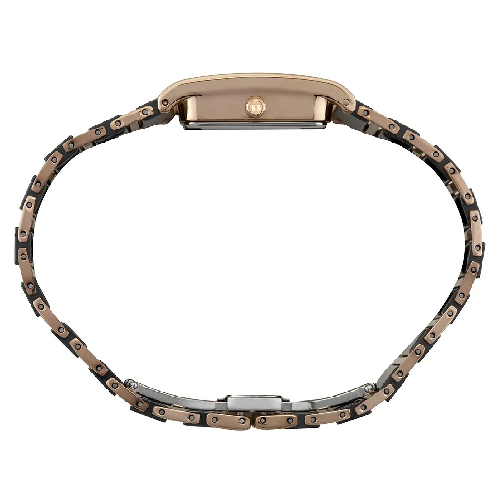 Relógio Seculus 77230LPSVRQ2 Feminino 23mm Cerâmica Preto/Dourado 4
