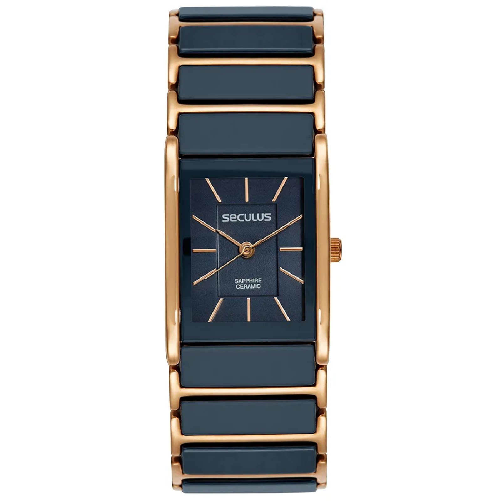 Relógio Seculus 77230LPSVRQ3 Feminino 23mm Cerâmica