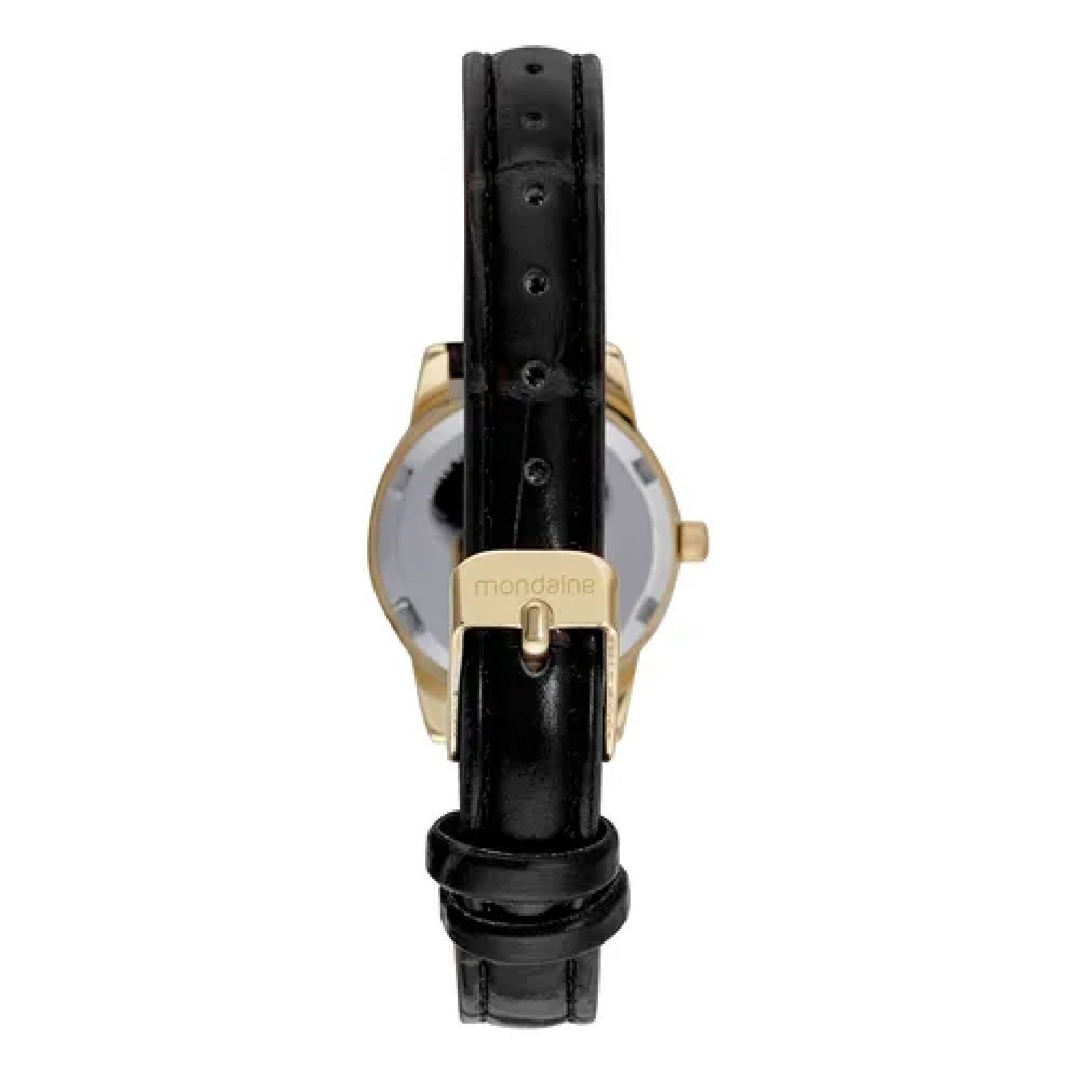 Relógio Mondaine 32714LPMKDH1 Troca Pulseira Dourado 25mm Aço Inox Dourado 4