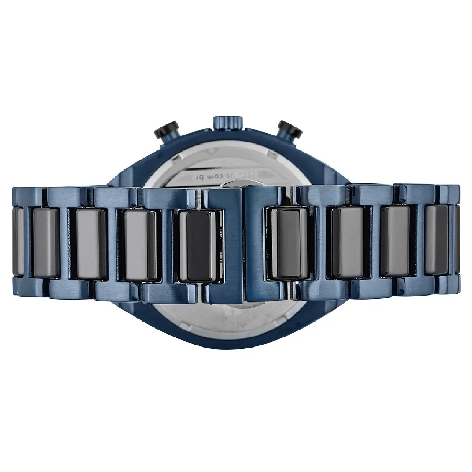 Relógio Seculus 77280GPSVEQ1 Masculino 47mm Aço Inox Azul 2
