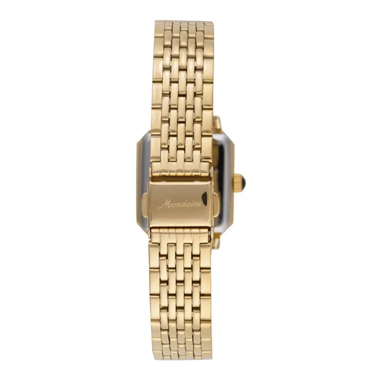 Relógio Mondaine 32915LPMVDE1 Troca Pulseira 24mm Aço Inox Dourado Dourado 4