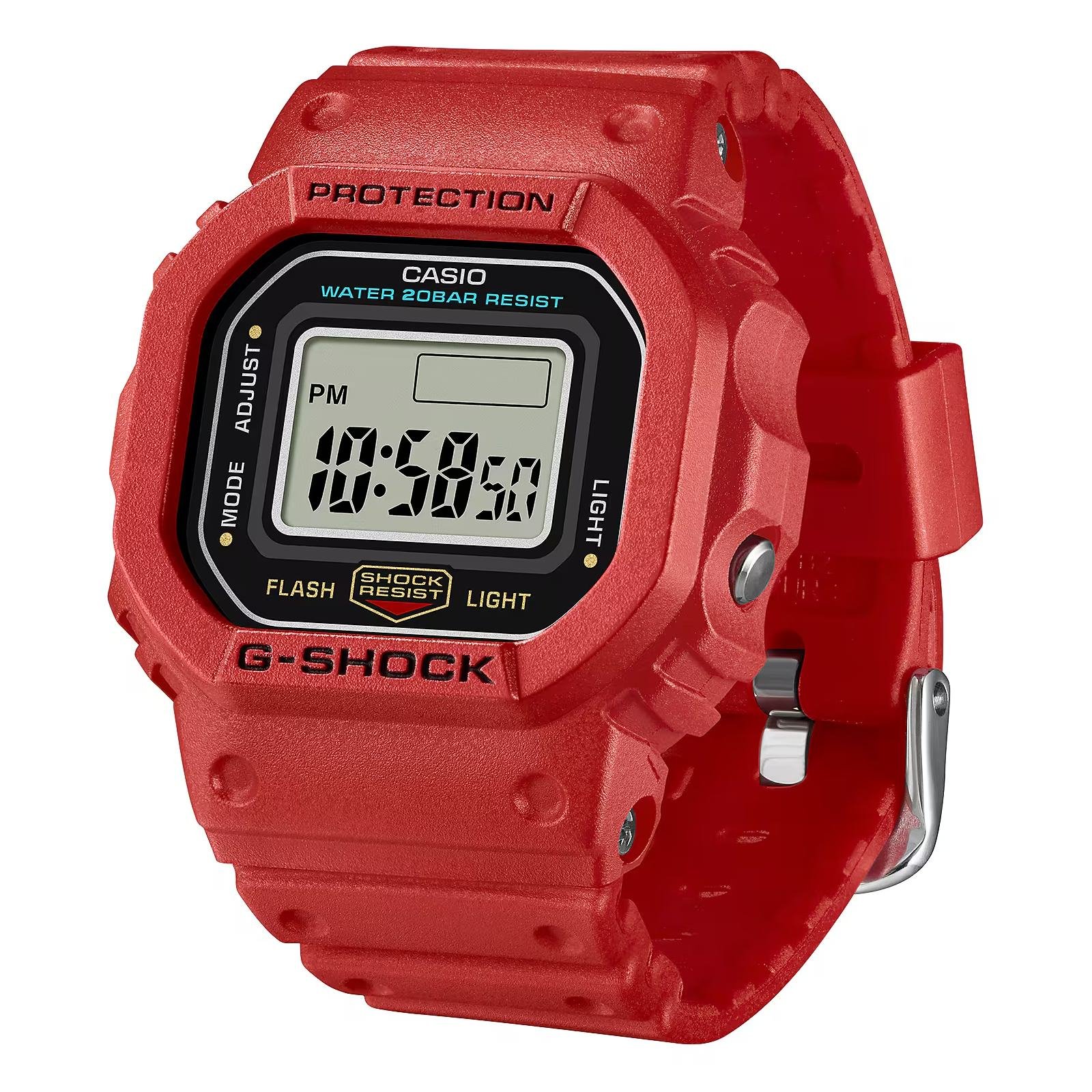 Relógio Casio G-Shock Nano DWN-5600-4DR Vermelho 3