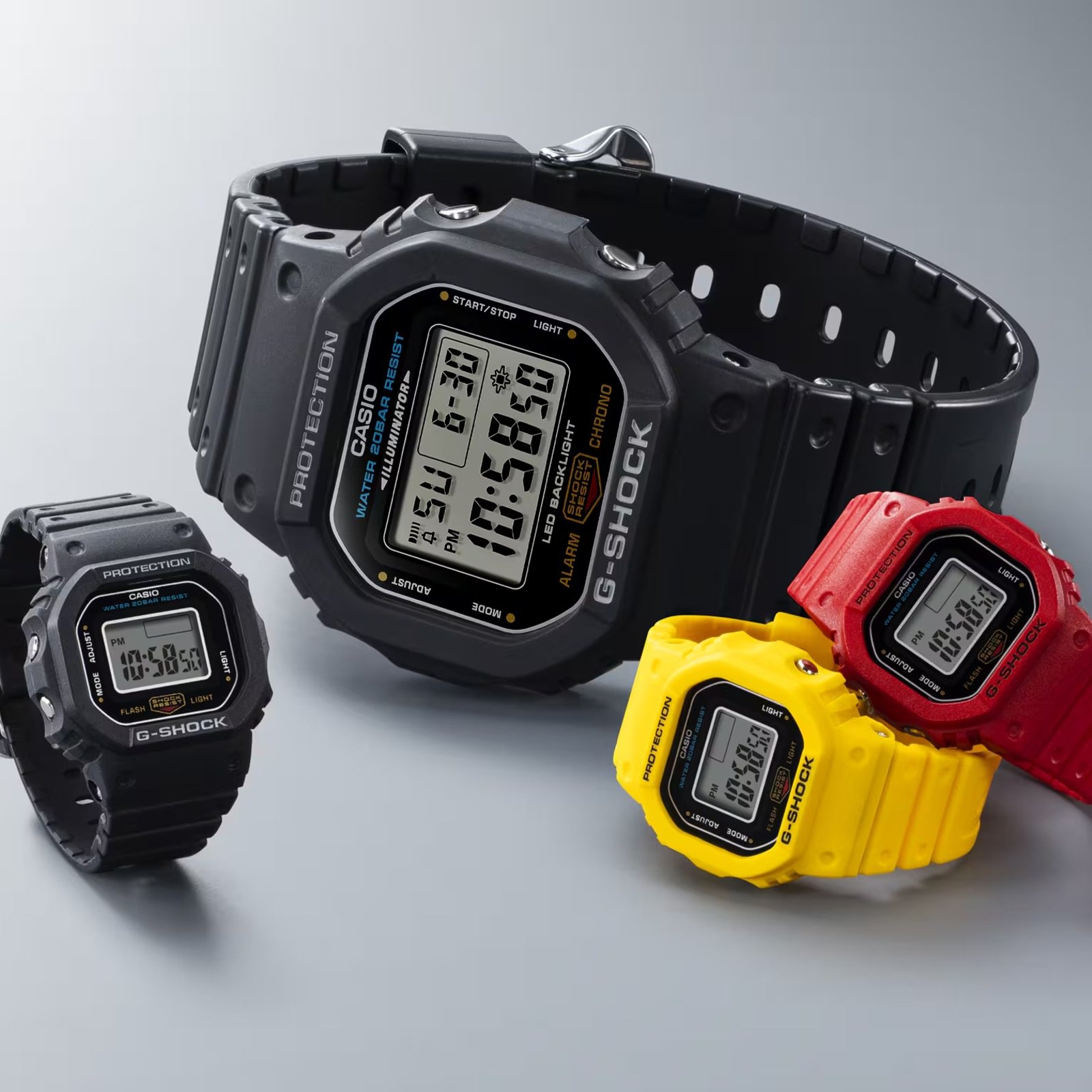Relógio Casio G-Shock Nano DWN-5600-4DR Vermelho 7