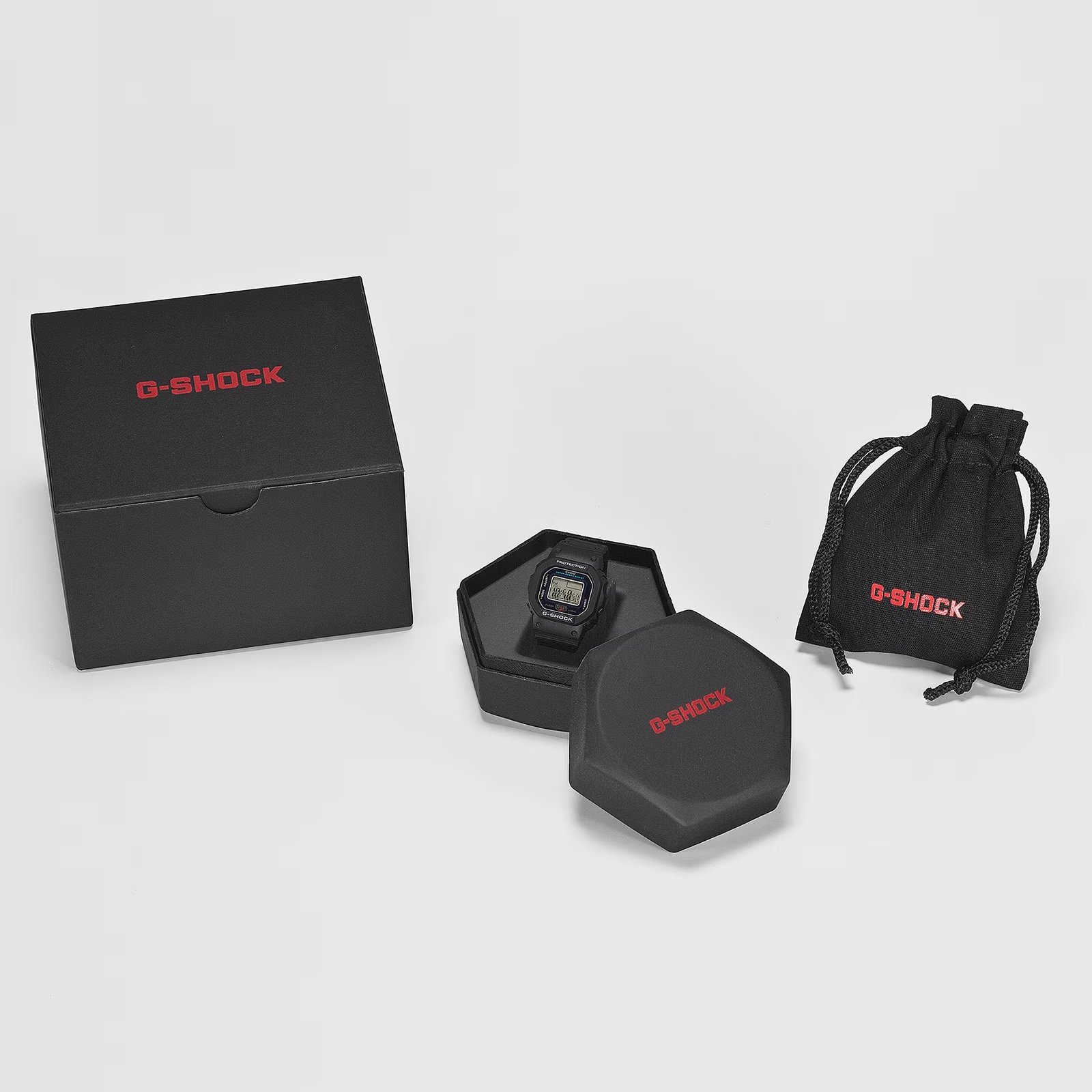 Relógio Casio G-Shock Nano DWN-5600-4DR Vermelho 8