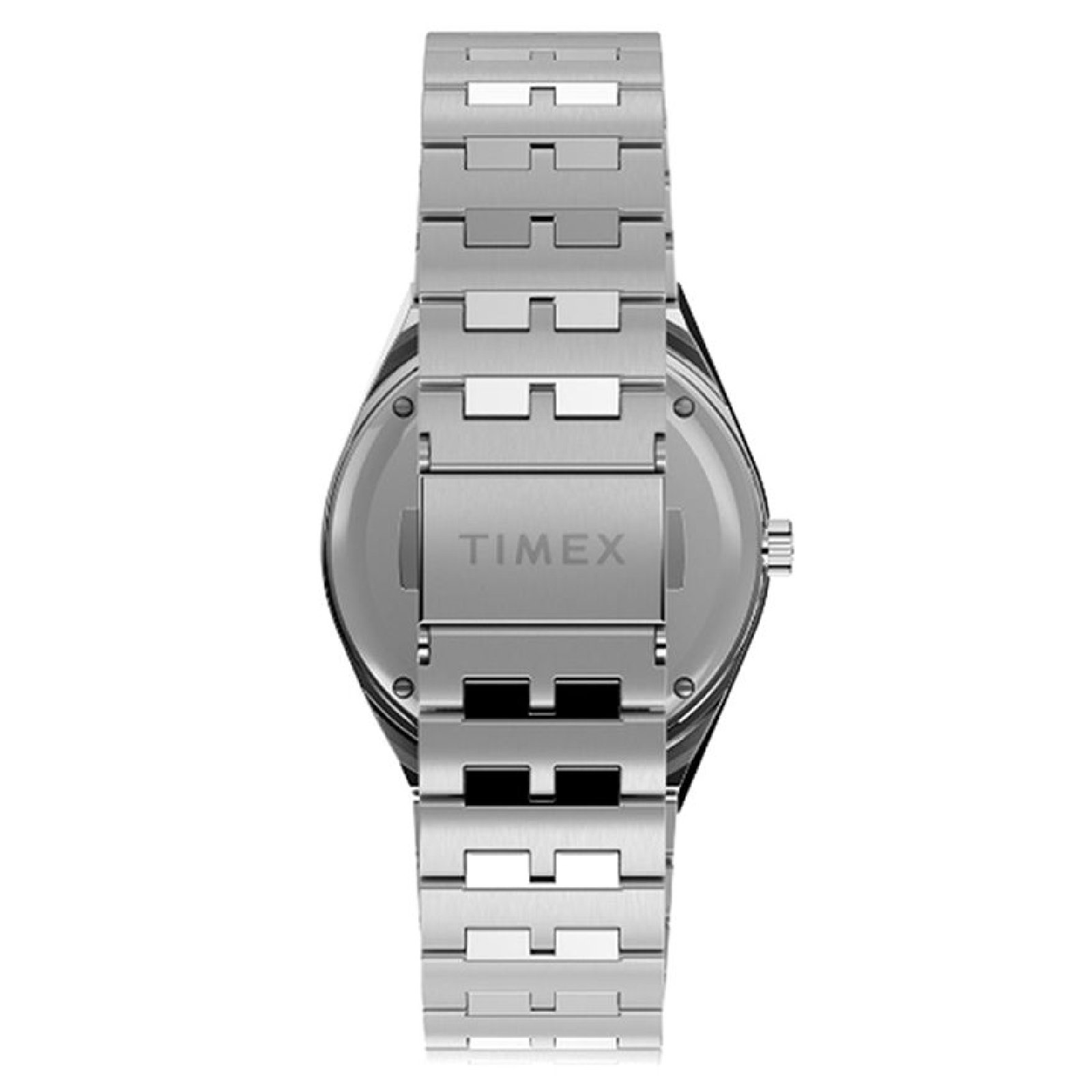 Relógio Timex Q GMT TW2V38100 Masculino 38mm Aço Inox Prata 3