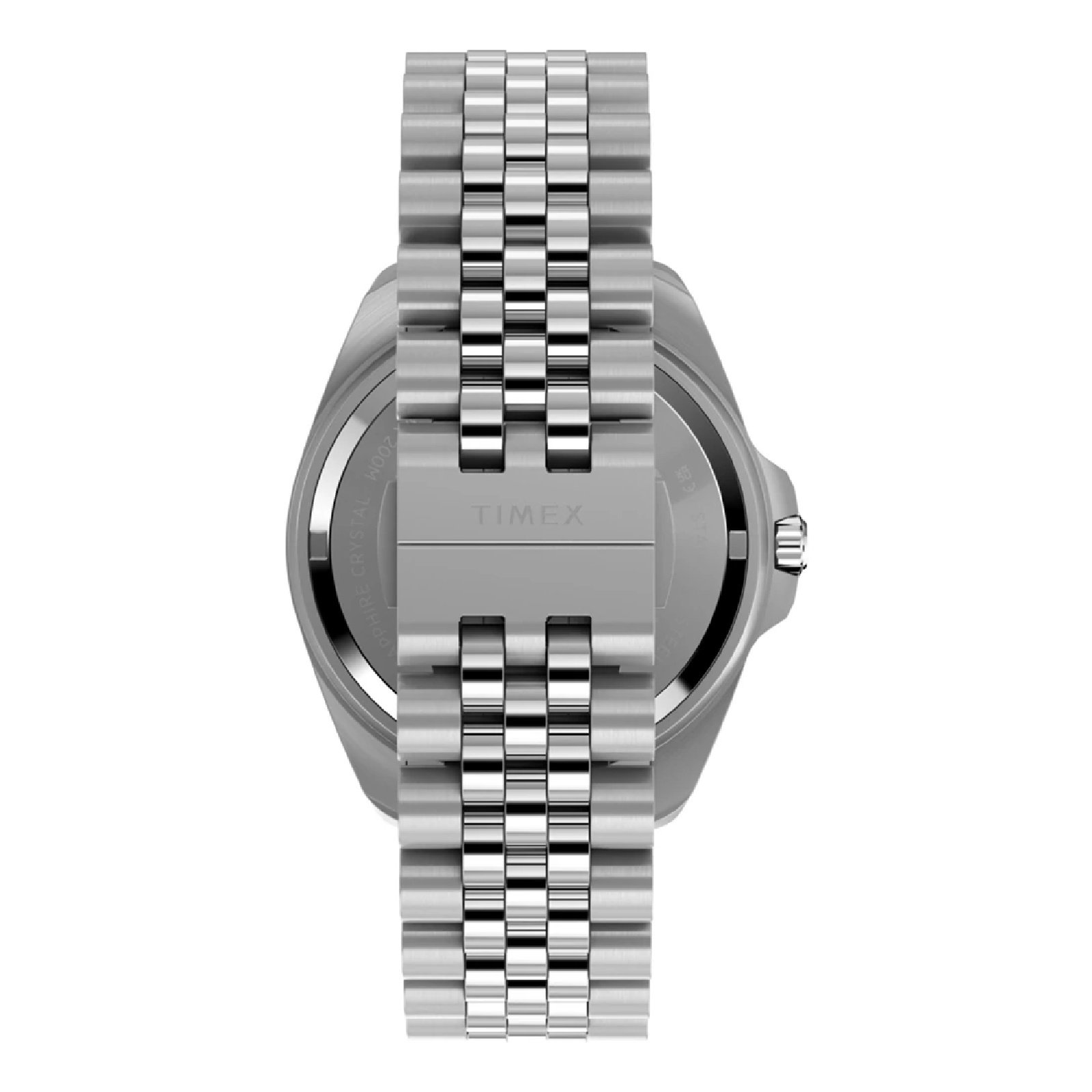 Relógio Timex Deepwater TW2Y64600 Masculino 40,5 mm Aço Inox Prata 7