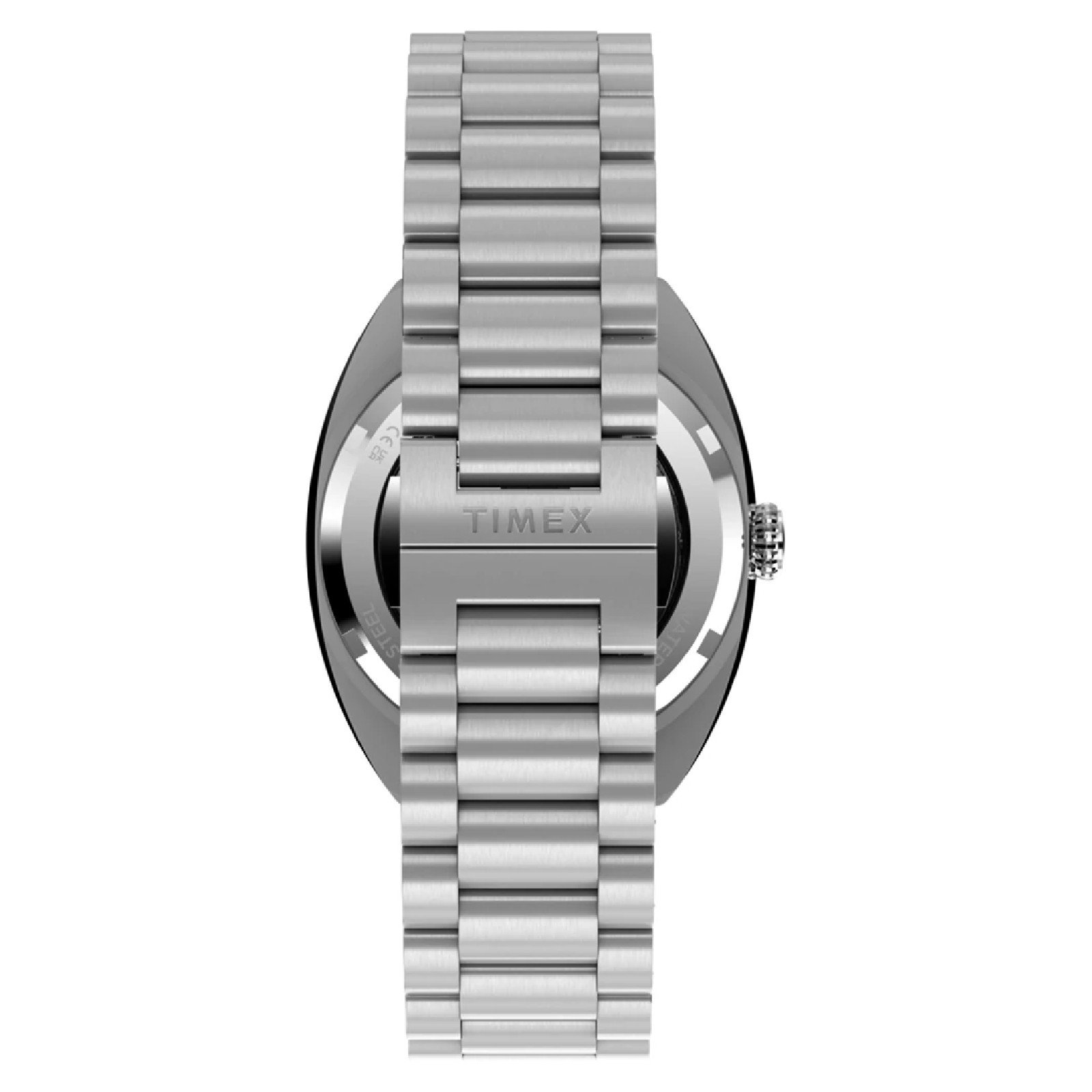 Relógio Timex Marlin Draper Automatic TW2Y65000 Masculino 37mm Aço Inox Prata 4