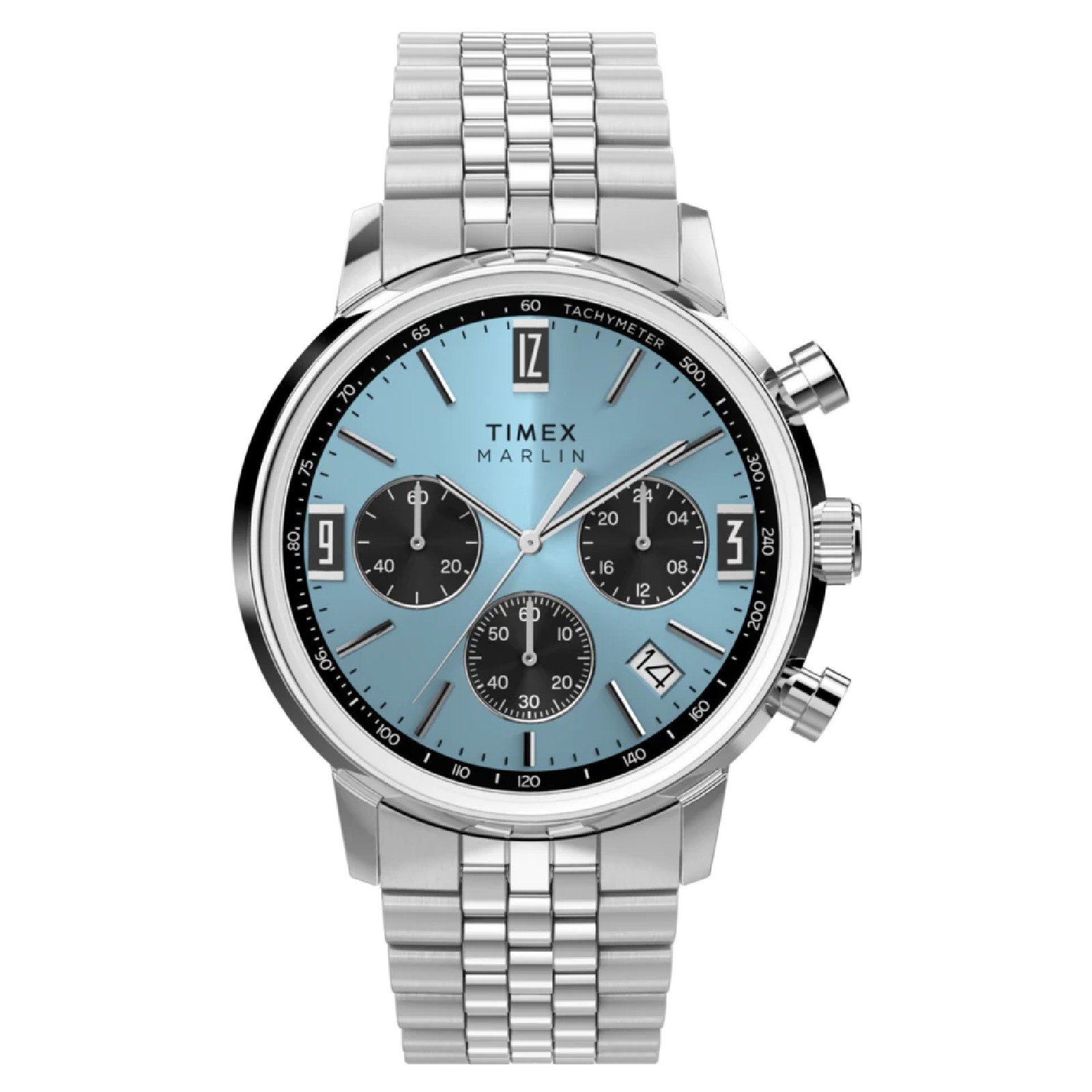 Relógio Timex Marlin® Cronógrafo Tachymeter TW2Y66500 40mm Aço Inox