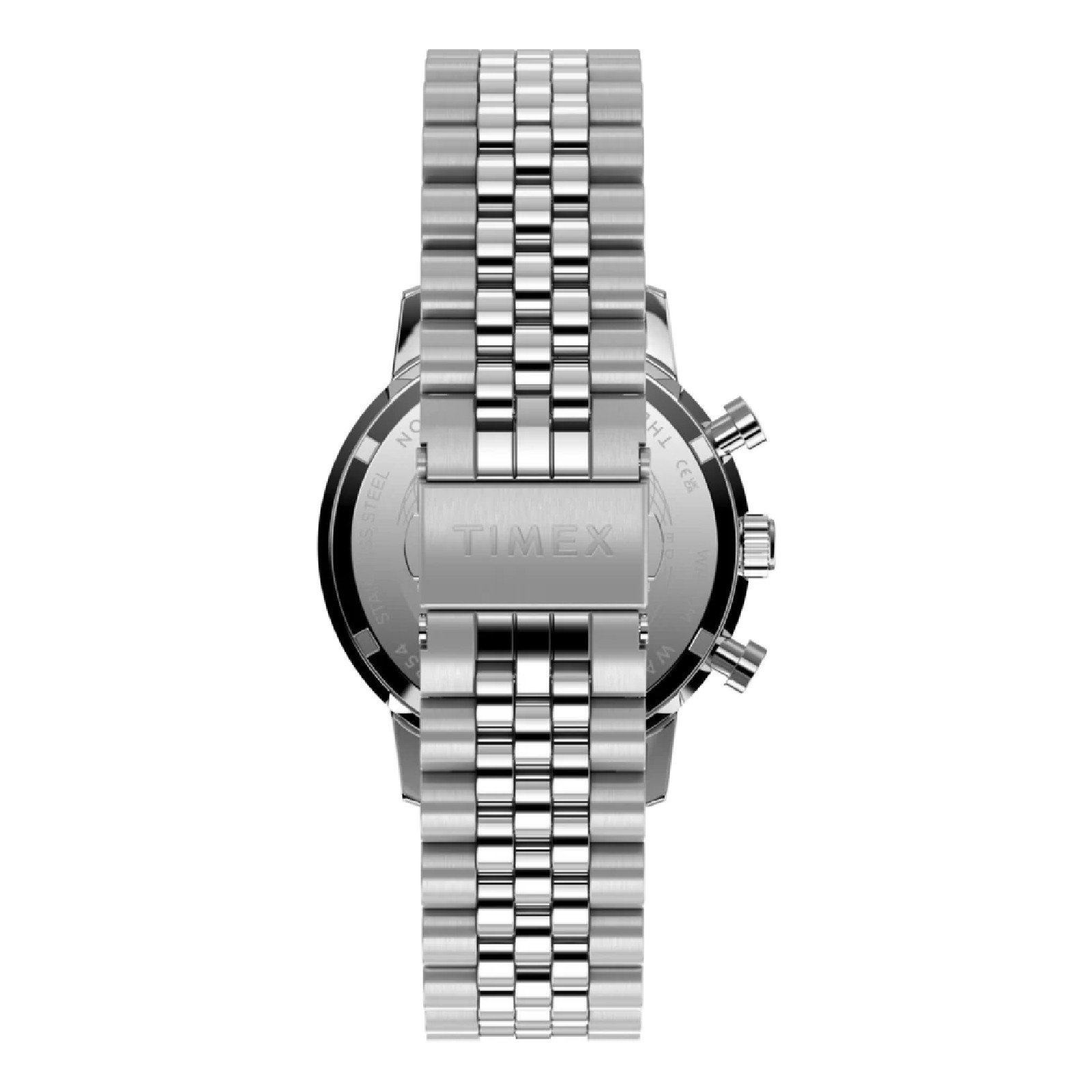 Relógio Timex Marlin® Cronógrafo Tachymeter TW2Y66500 40mm Aço Inox Prata 7