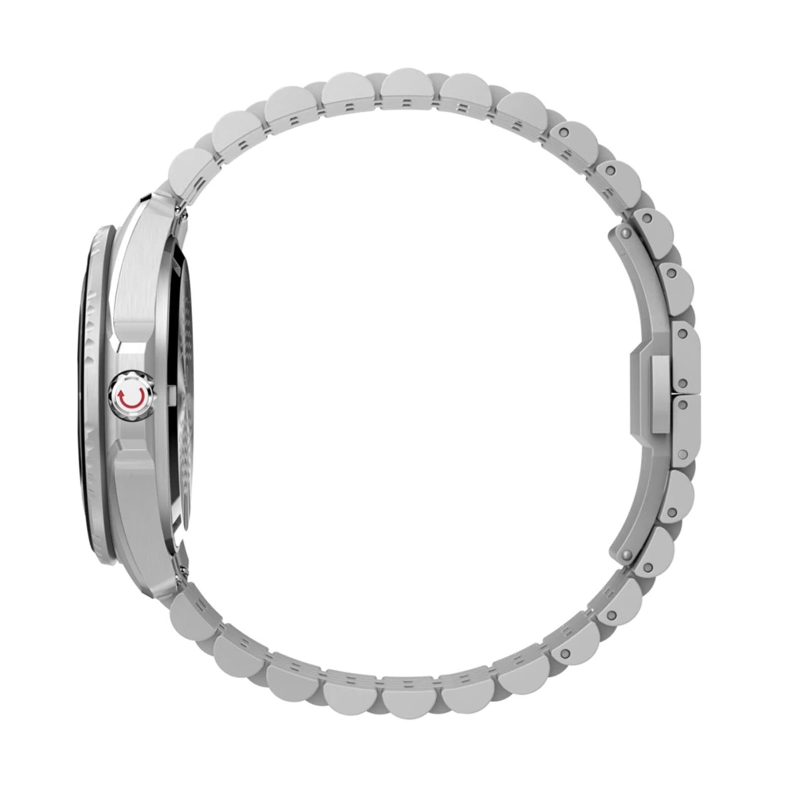 Relógio Timex Deepwater TW2Y64500 Masculino 40,5 mm Aço Inox Prata 3