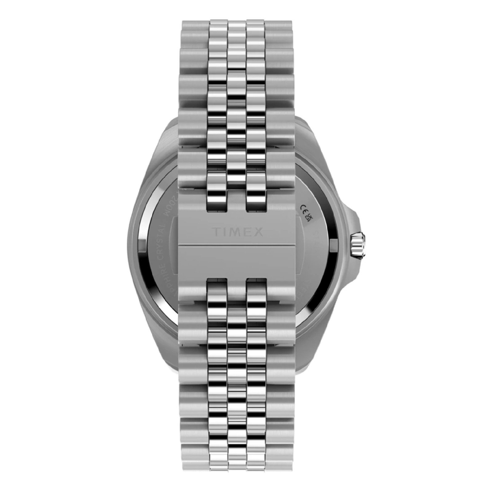 Relógio Timex Deepwater TW2Y64500 Masculino 40,5 mm Aço Inox Prata 6