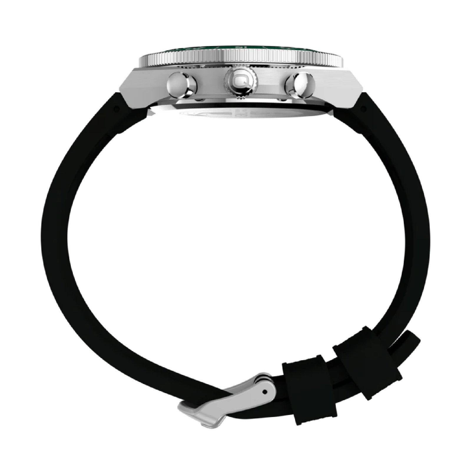 Relógio Timex Q Continental TW2Y56100 Masculino 40mm Prata 4