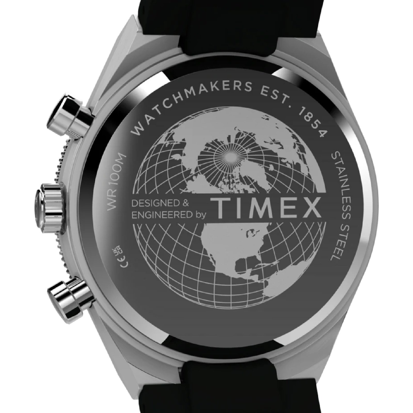 Relógio Timex Q Continental TW2Y56100 Masculino 40mm Prata 6