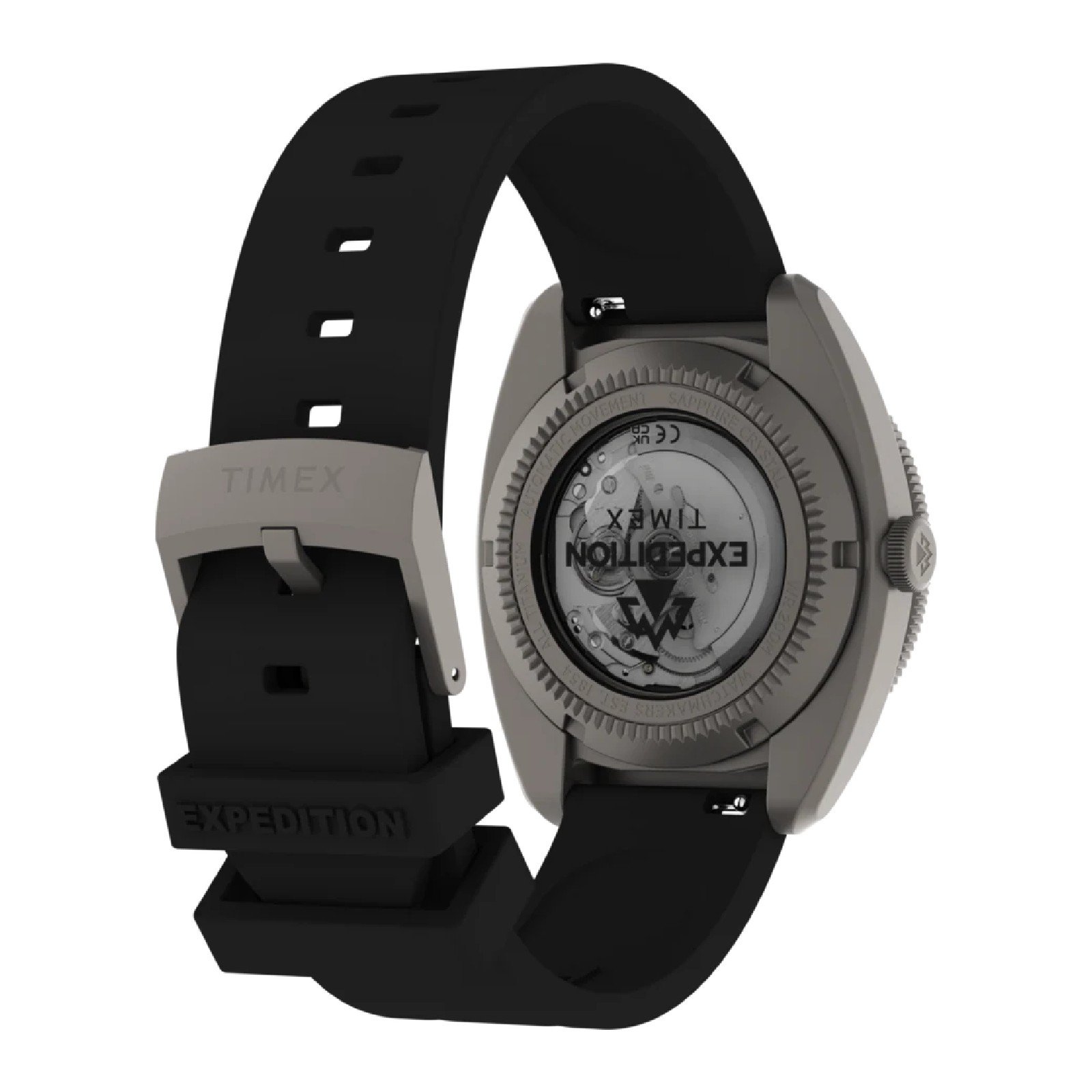 Relógio Timex Expedition Pioneer Titanium Automatic TW2Y63600 Masculino 41mm Cinza 5