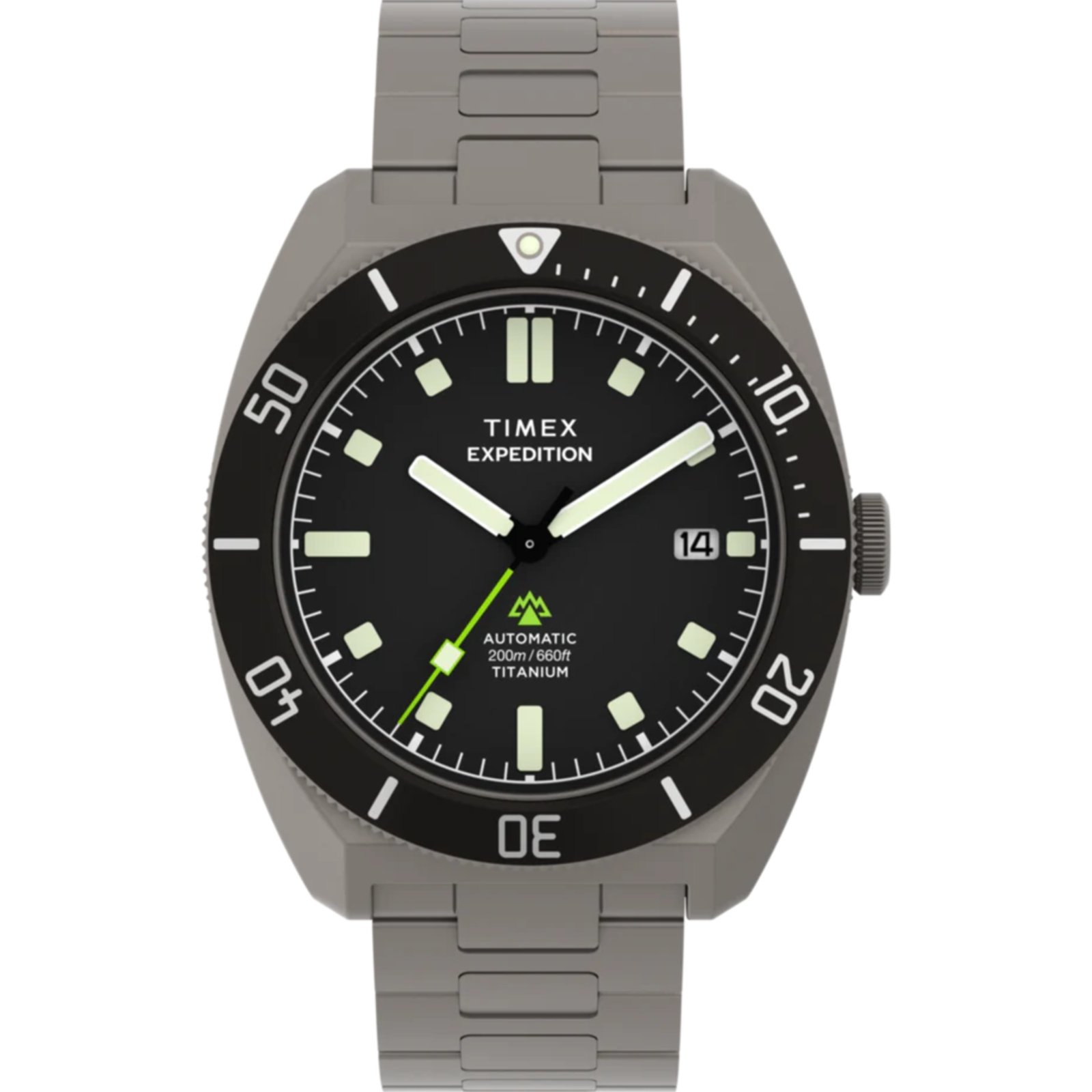 Relógio Timex Expedition Pioneer Titanium Automatic TW2Y63800 Masculino 41mm