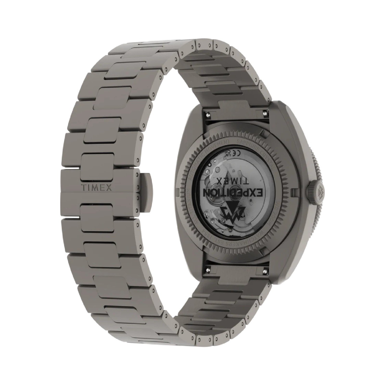Relógio Timex Expedition Pioneer Titanium Automatic TW2Y63800 Masculino 41mm Cinza 4