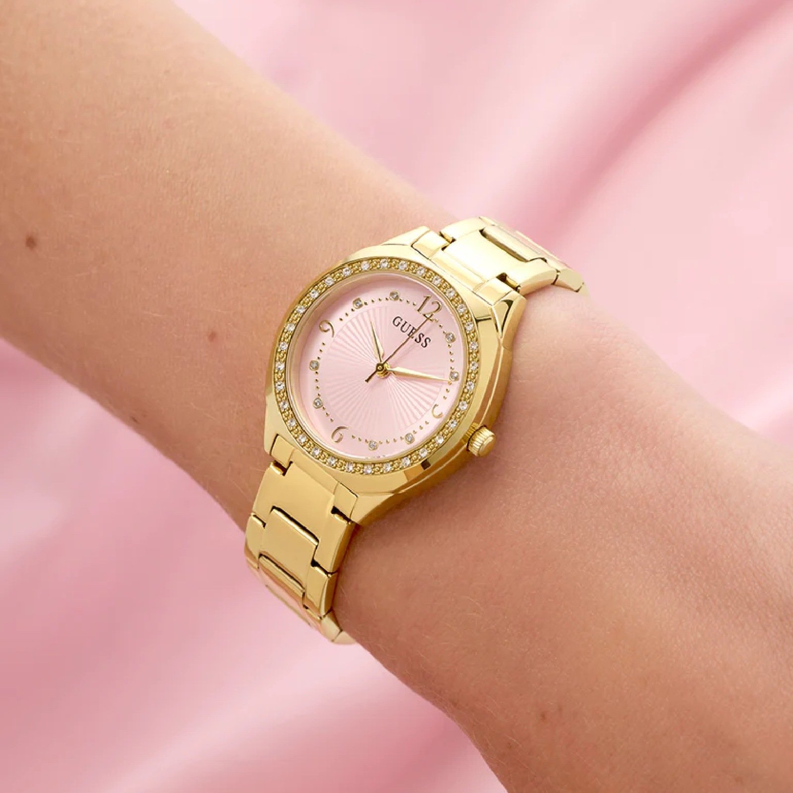 Relógio Guess GW0767L7 Feminino 30mm Aço Inoxidável Dourado 2