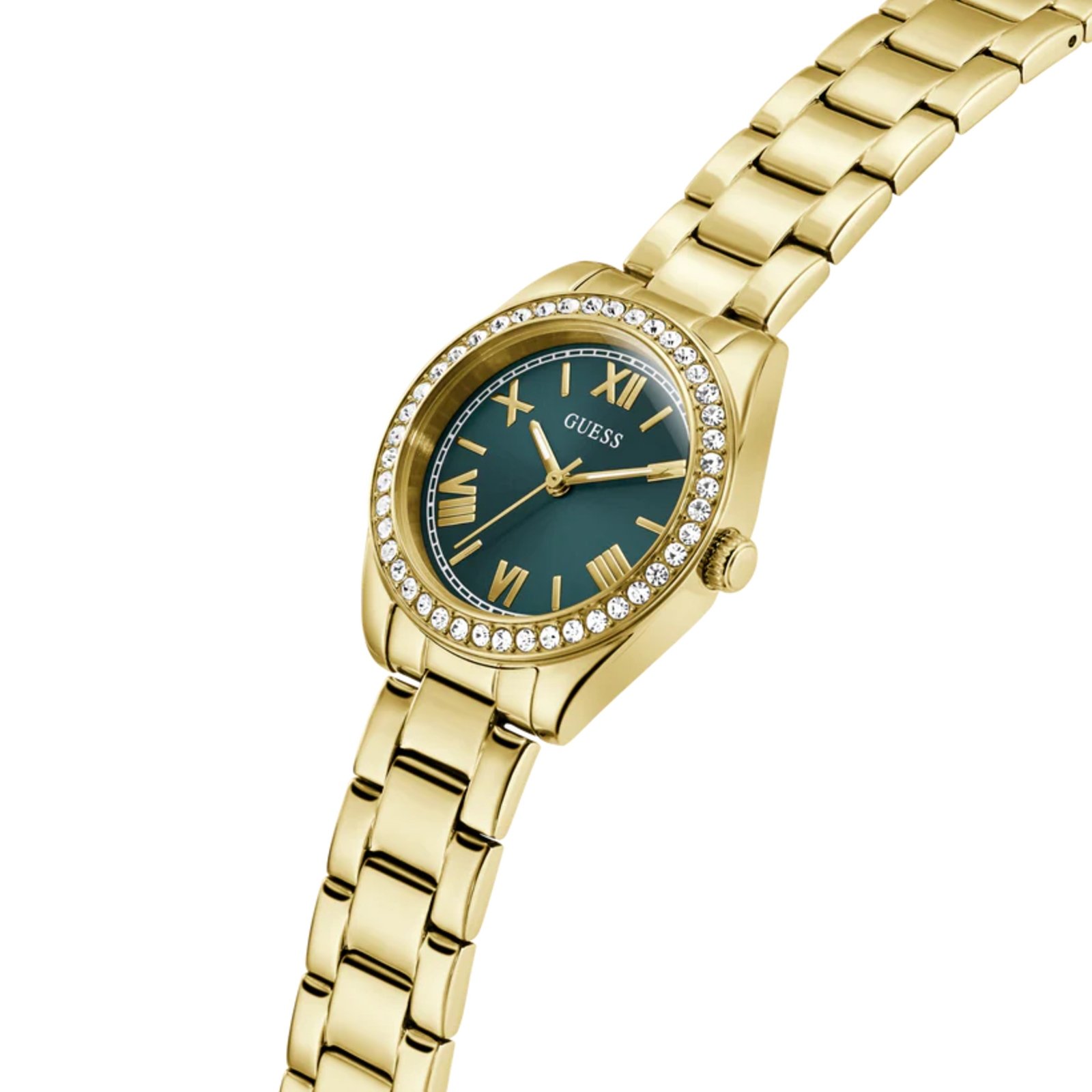 Relógio Guess Mini Luna GW0841L9 Feminino 30mm Aço Inox Dourado 3