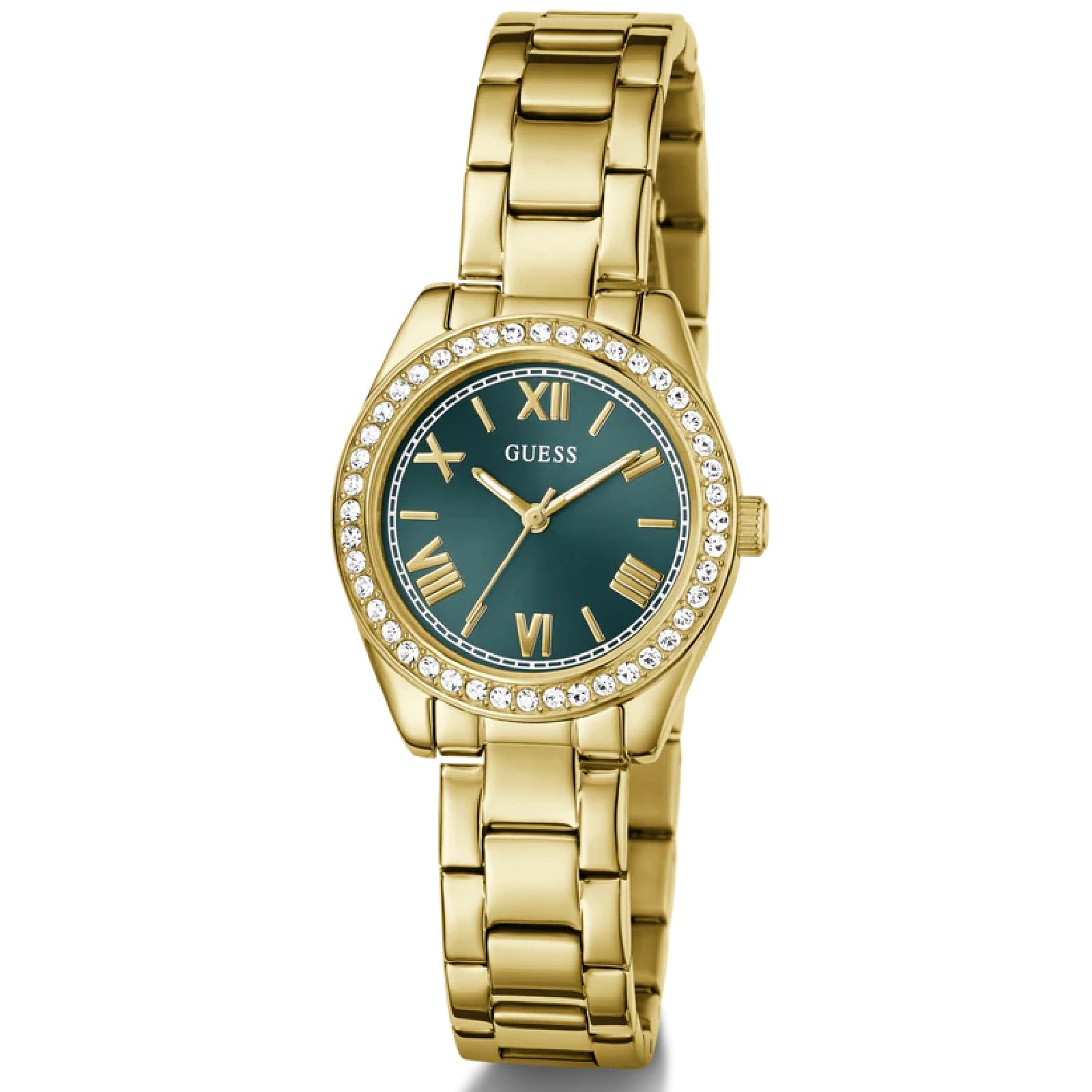 Relógio Guess Mini Luna GW0841L9 Feminino 30mm Aço Inox Dourado 4