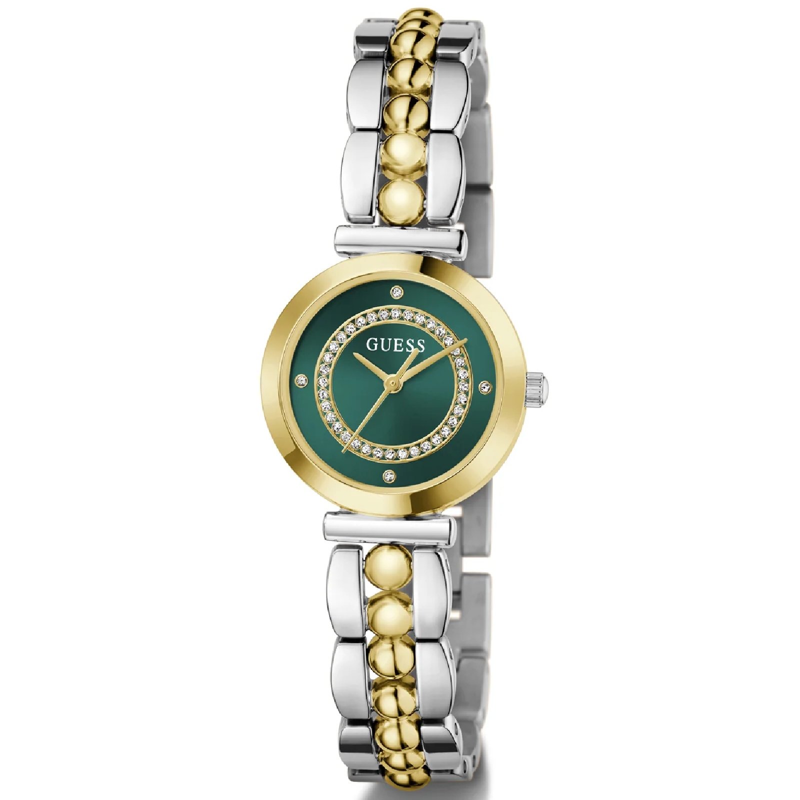 Relógio Guess GW0994L3 Feminino 26mm Aço Inoxidável Prata/Dourado 5