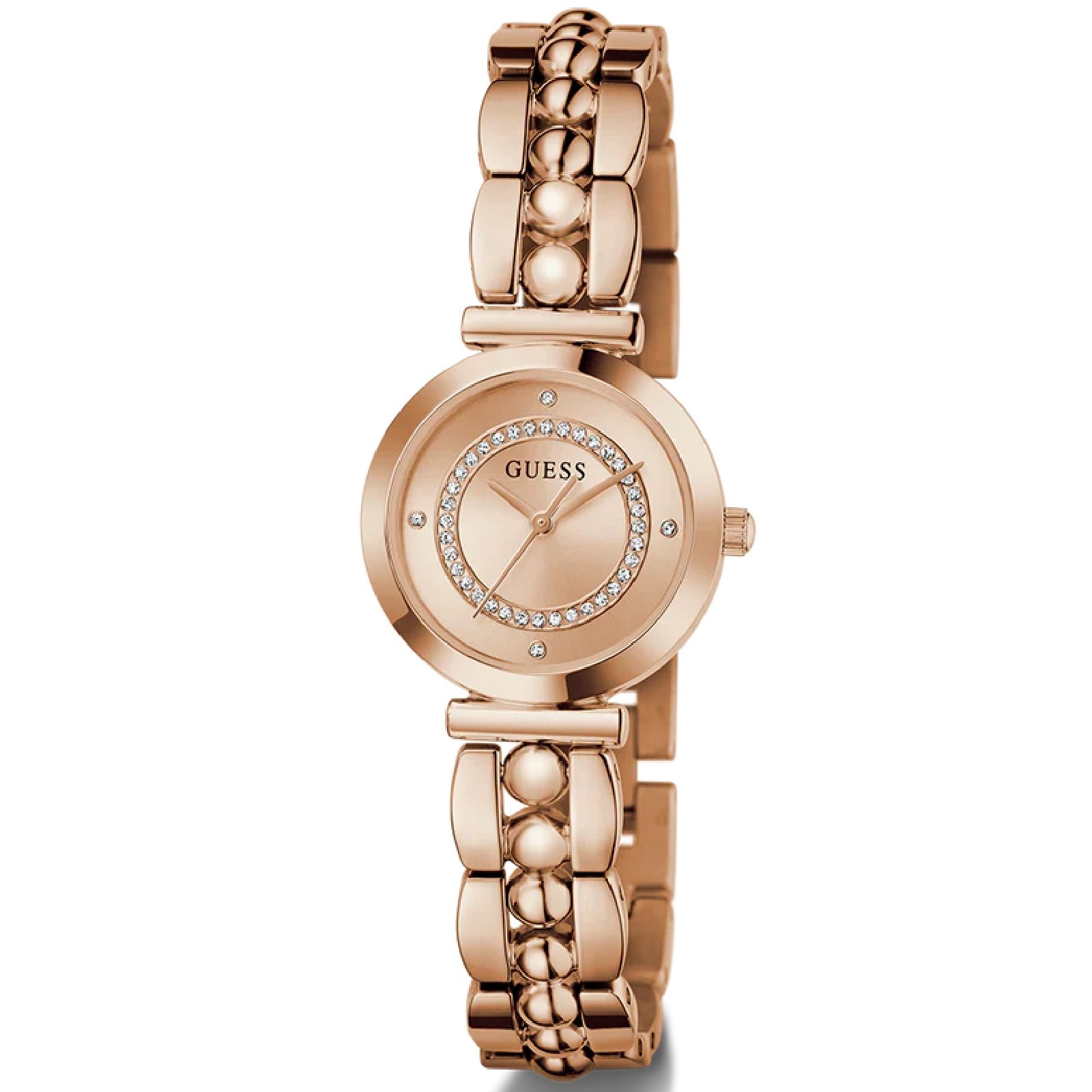 Relógio Guess GW0994L4 Feminino 26mm Aço Inoxidável Rose Gold 5