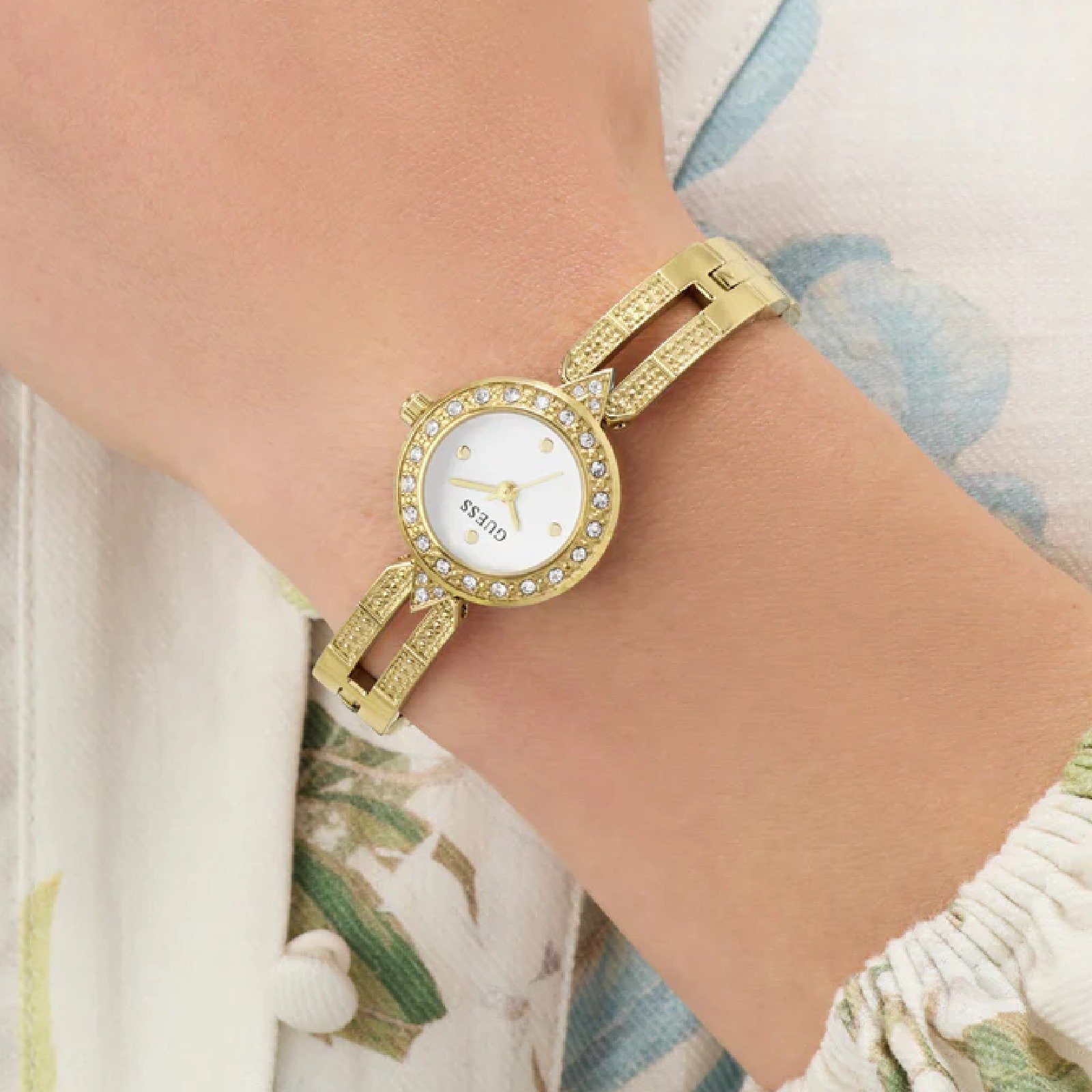 Relógio Guess GW1016L2 Feminino 23mm Aço Inoxidável Dourado 6