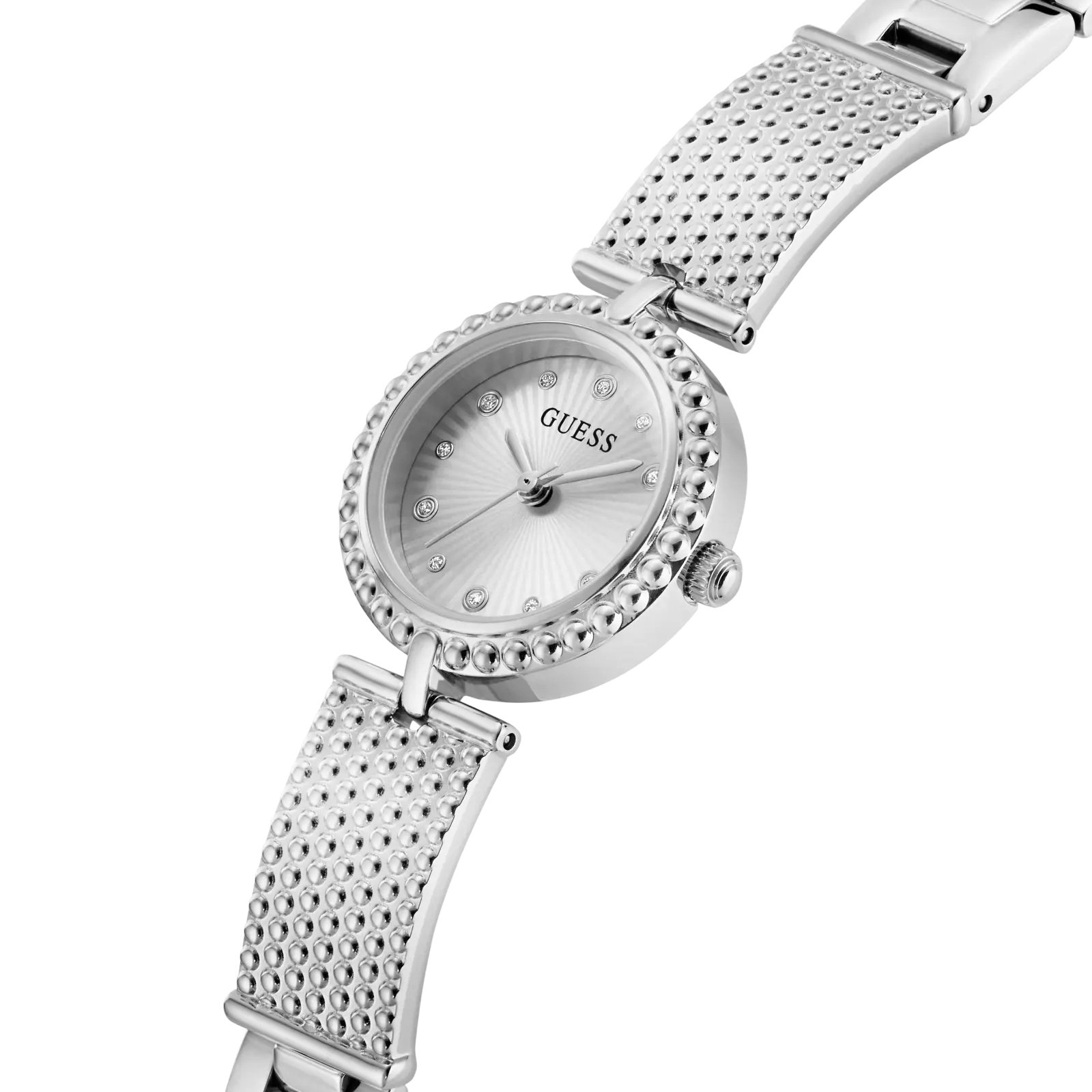 Relógio Guess GW1017L1 Feminino 24mm Aço Inoxidável Prata 3