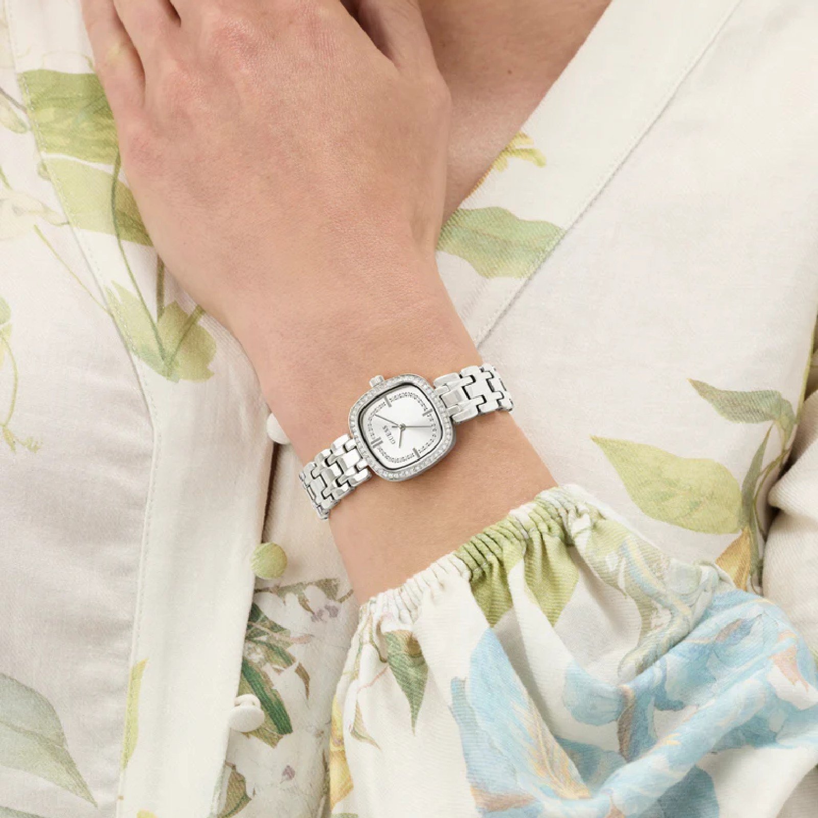 Relógio Guess Hazel GW1018L1 Feminino 25mm Aço Inoxidável Prata 2