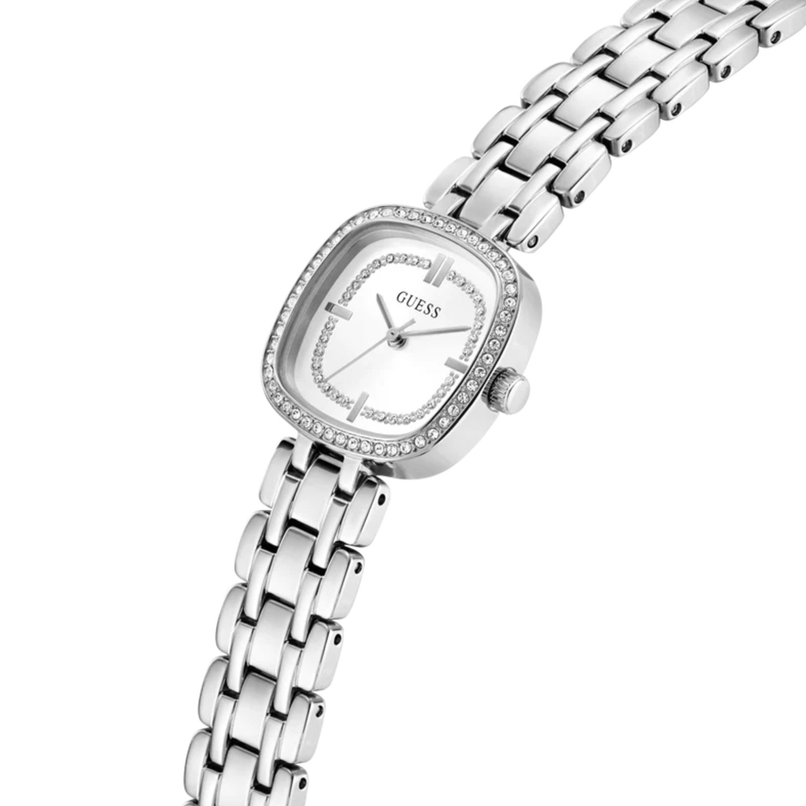 Relógio Guess Hazel GW1018L1 Feminino 25mm Aço Inoxidável Prata 3