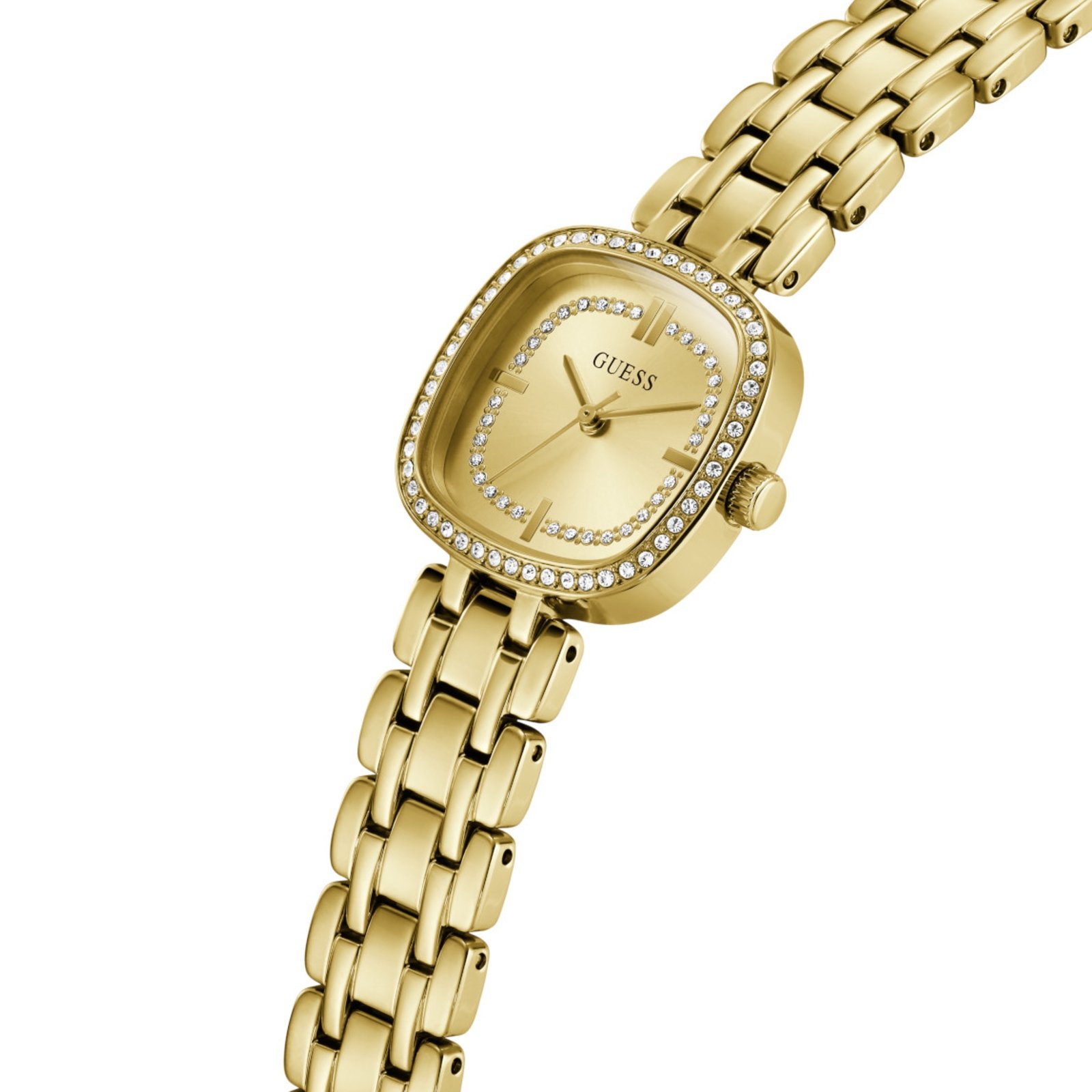 Relógio Guess Hazel GW1018L2 Feminino 25mm Aço Inoxidável Dourado 5