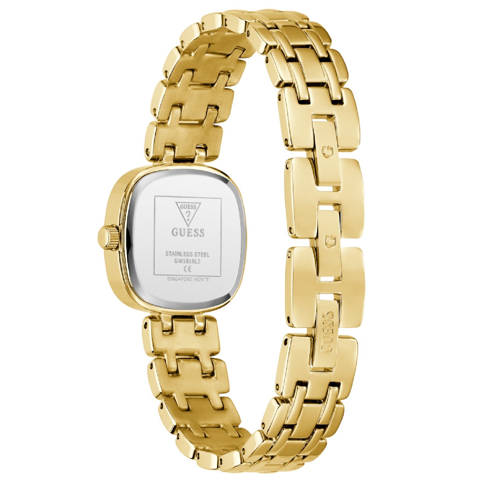 Relógio Guess Hazel GW1018L2 Feminino 25mm Aço Inoxidável Dourado 2