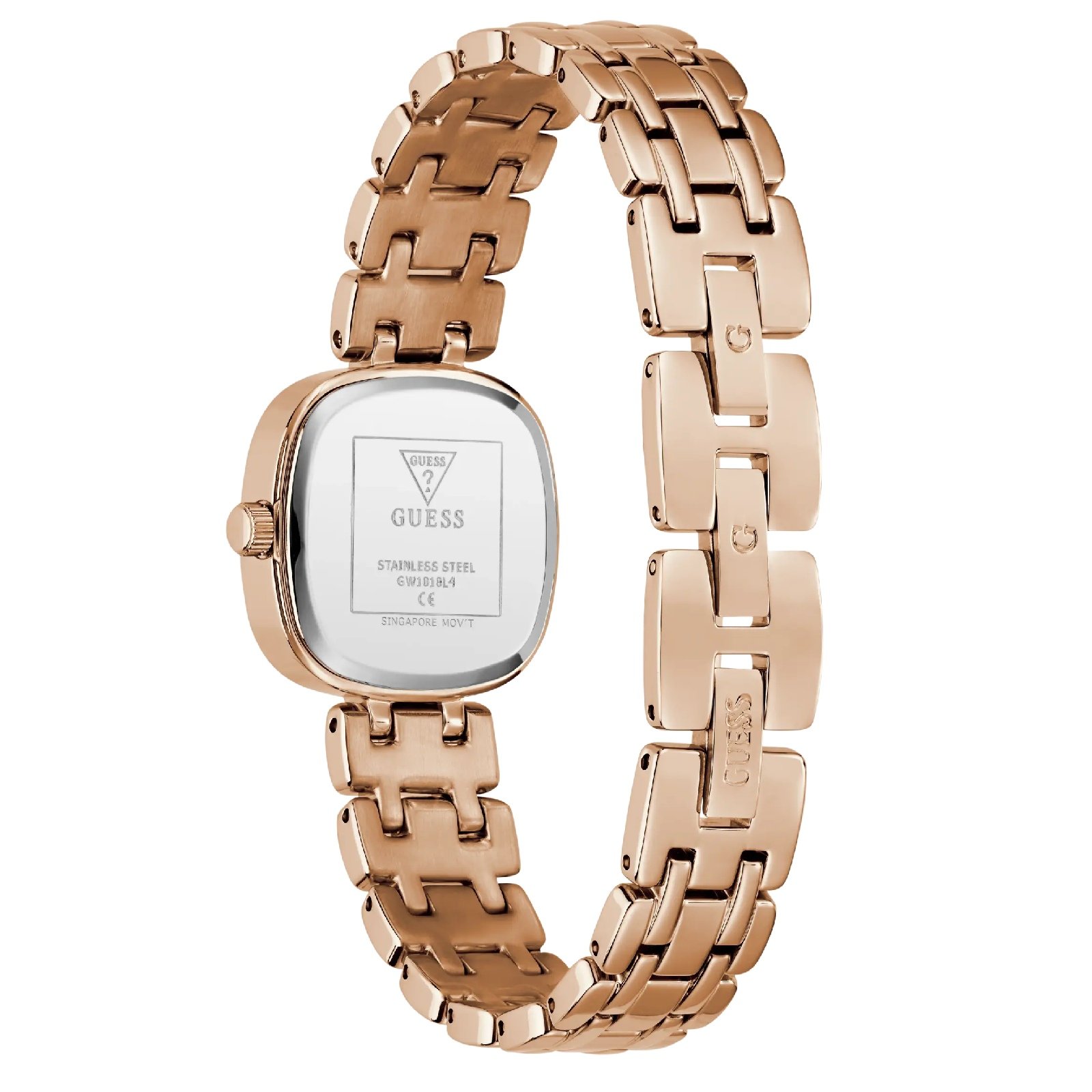 Relógio Guess Hazel GW1018L4 Feminino 25mm Aço Inoxidável Rose Gold 8