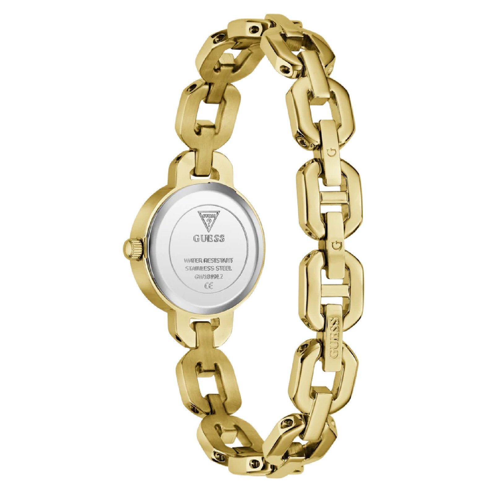 Relógio Guess GW1019L2 Feminino 23mm Aço Inoxidável Dourado 8