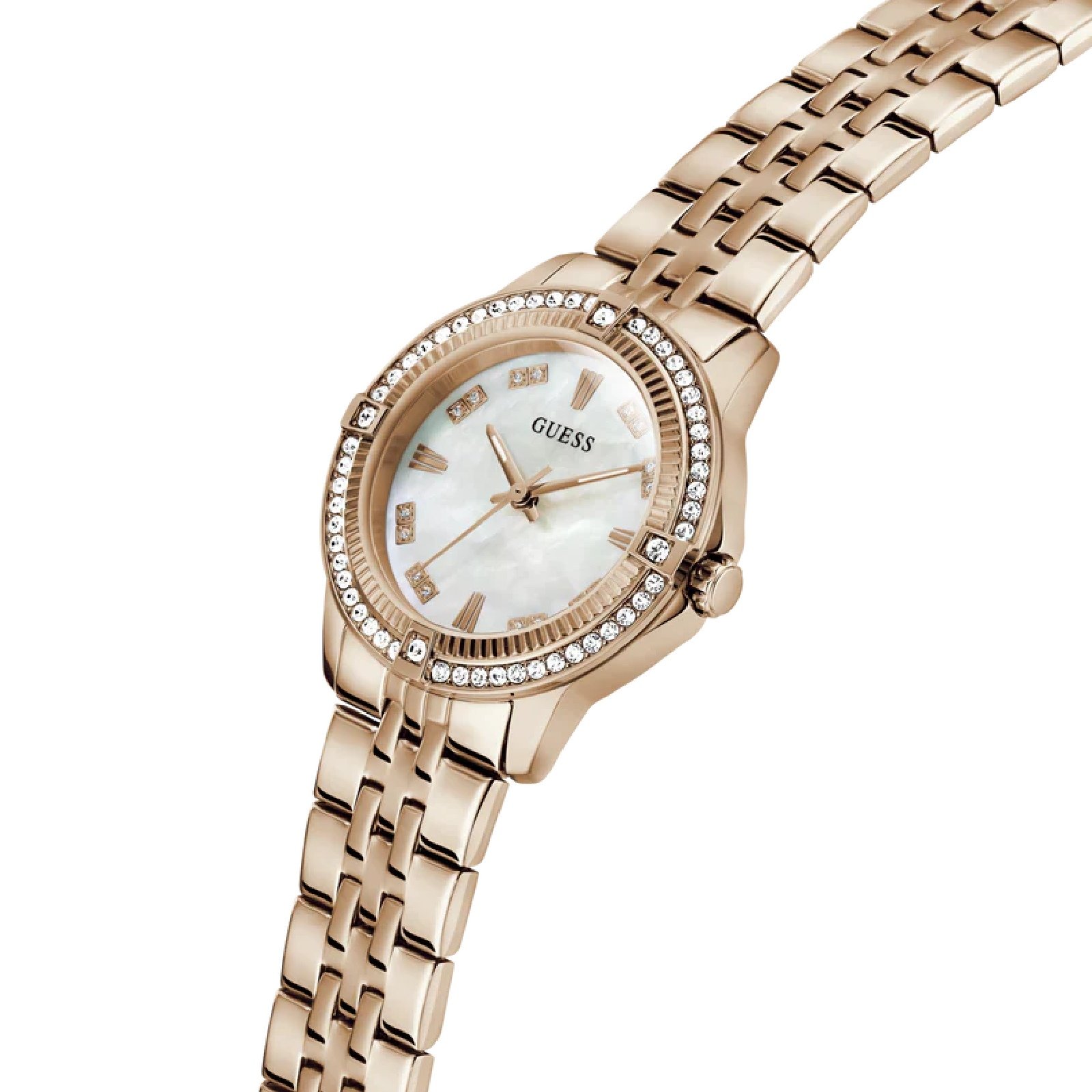 Relógio Guess GW1027L4 Feminino 32mm Aço Inoxidável Rose Gold 3