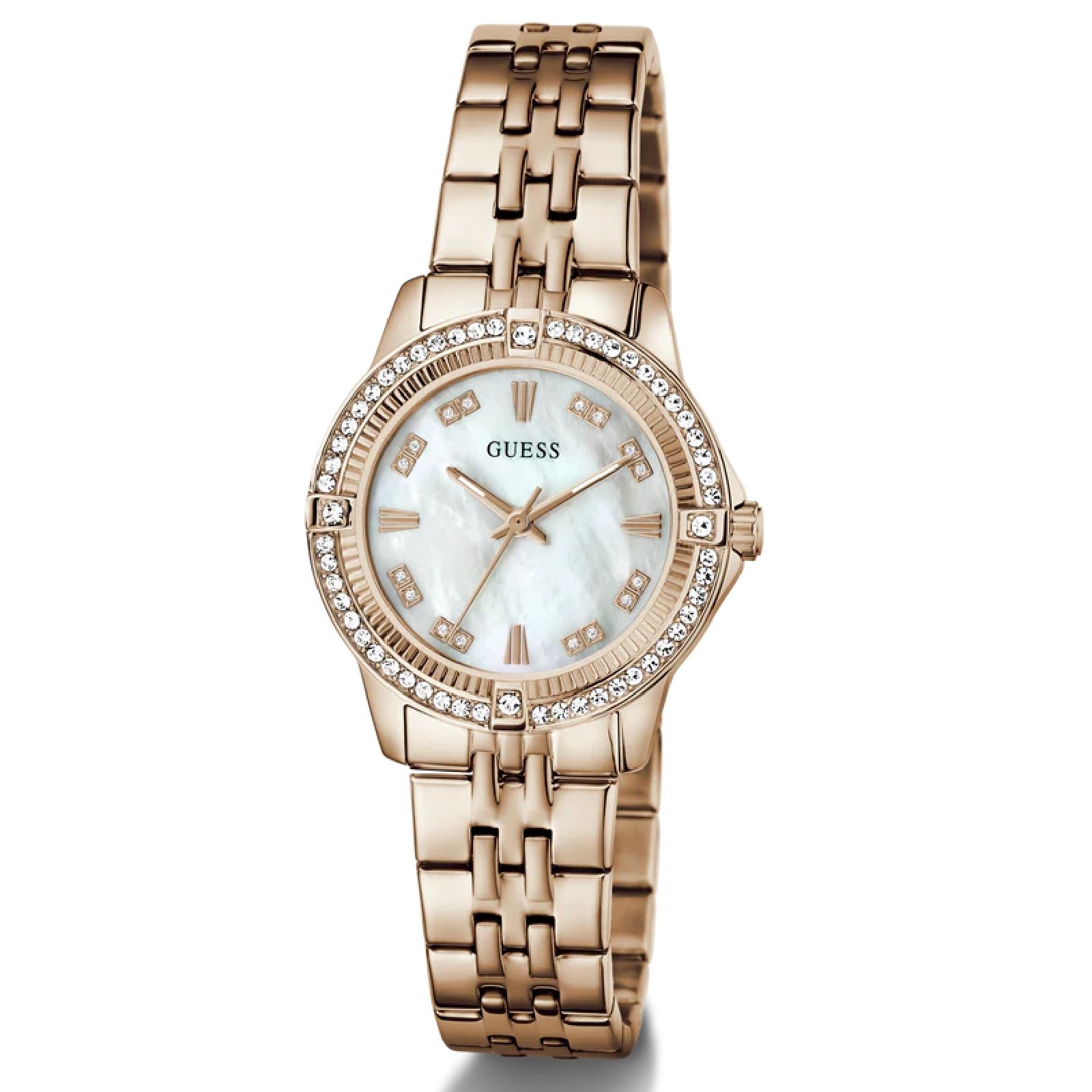 Relógio Guess GW1027L4 Feminino 32mm Aço Inoxidável Rose Gold 5