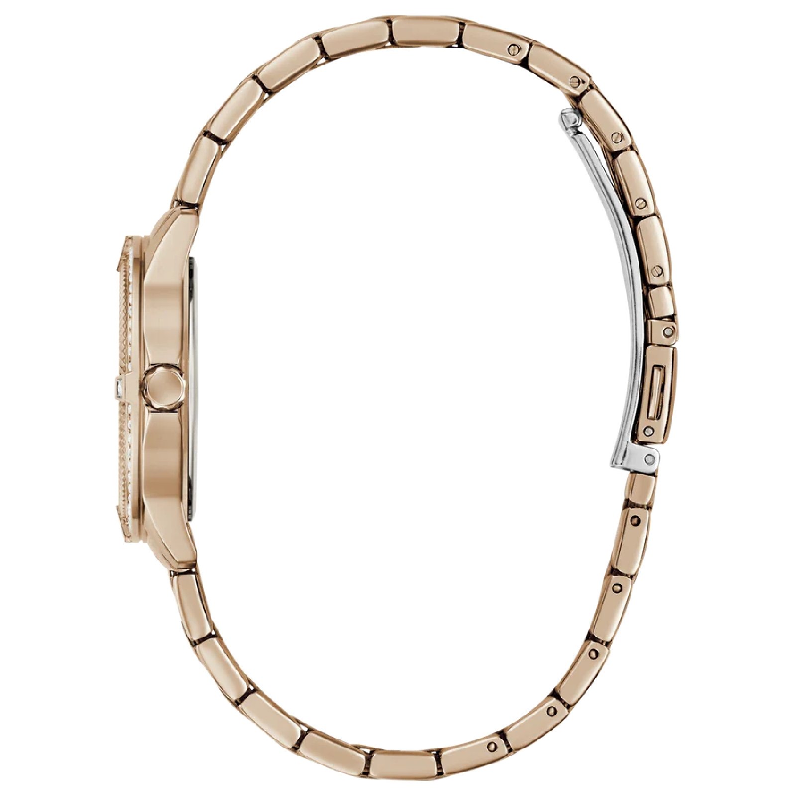 Relógio Guess GW1027L4 Feminino 32mm Aço Inoxidável Rose Gold 7