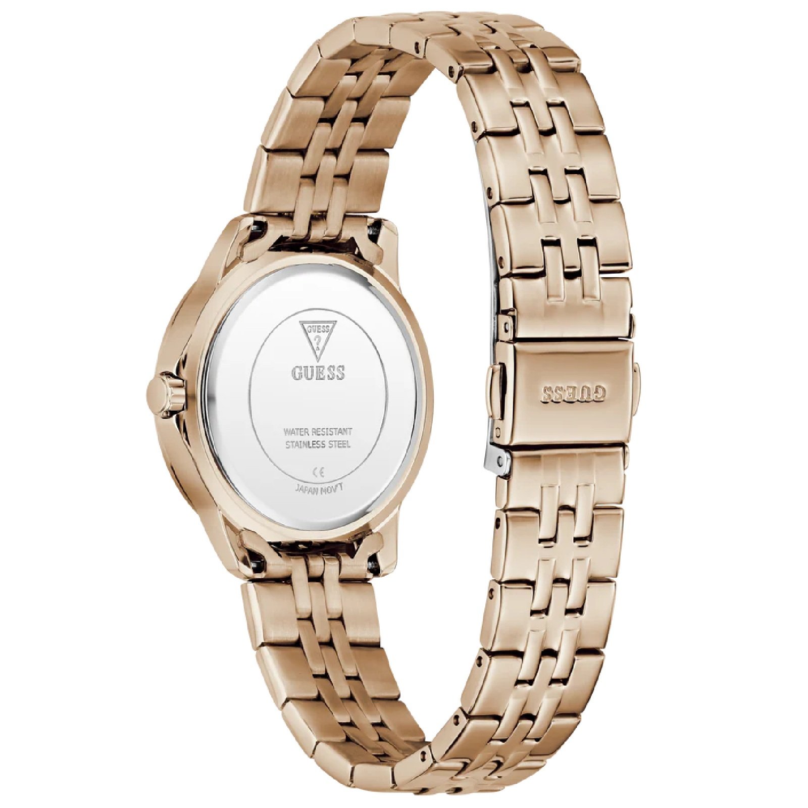 Relógio Guess GW1027L4 Feminino 32mm Aço Inoxidável Rose Gold 8