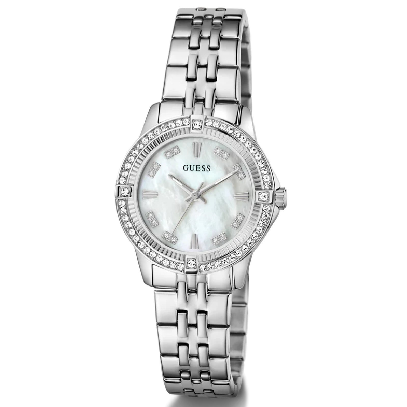 Relógio Guess GW1027L1 Feminino 32mm Aço Inoxidável Prata 5