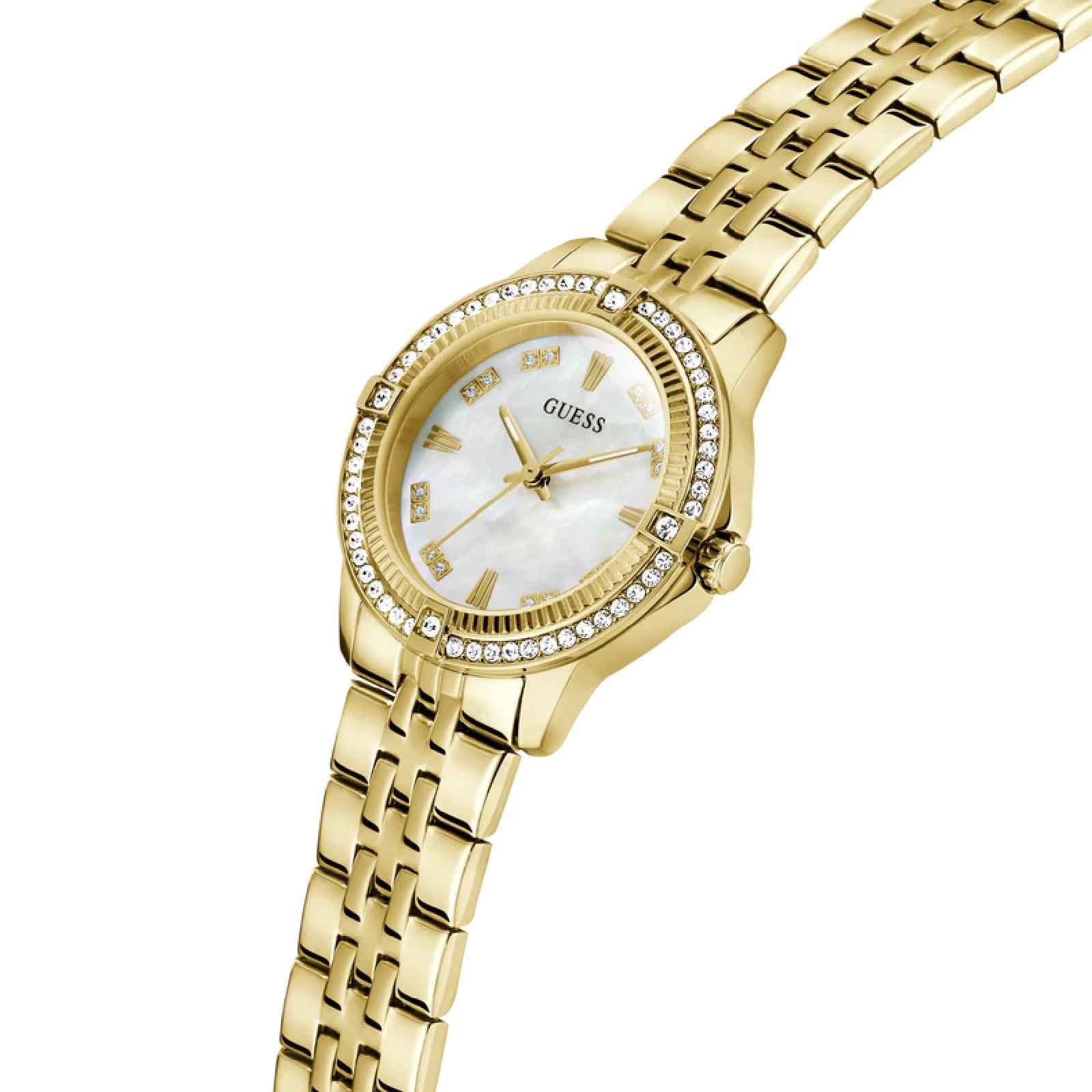 Relógio Guess GW1027L2 Feminino 32mm Aço Inoxidável Dourado 3