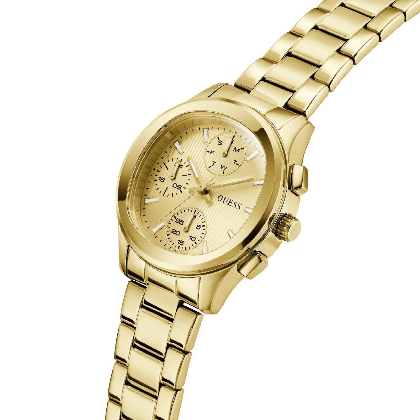 Relógio Guess GW1031L2 Feminino 36mm Aço Inoxidável Dourado 3
