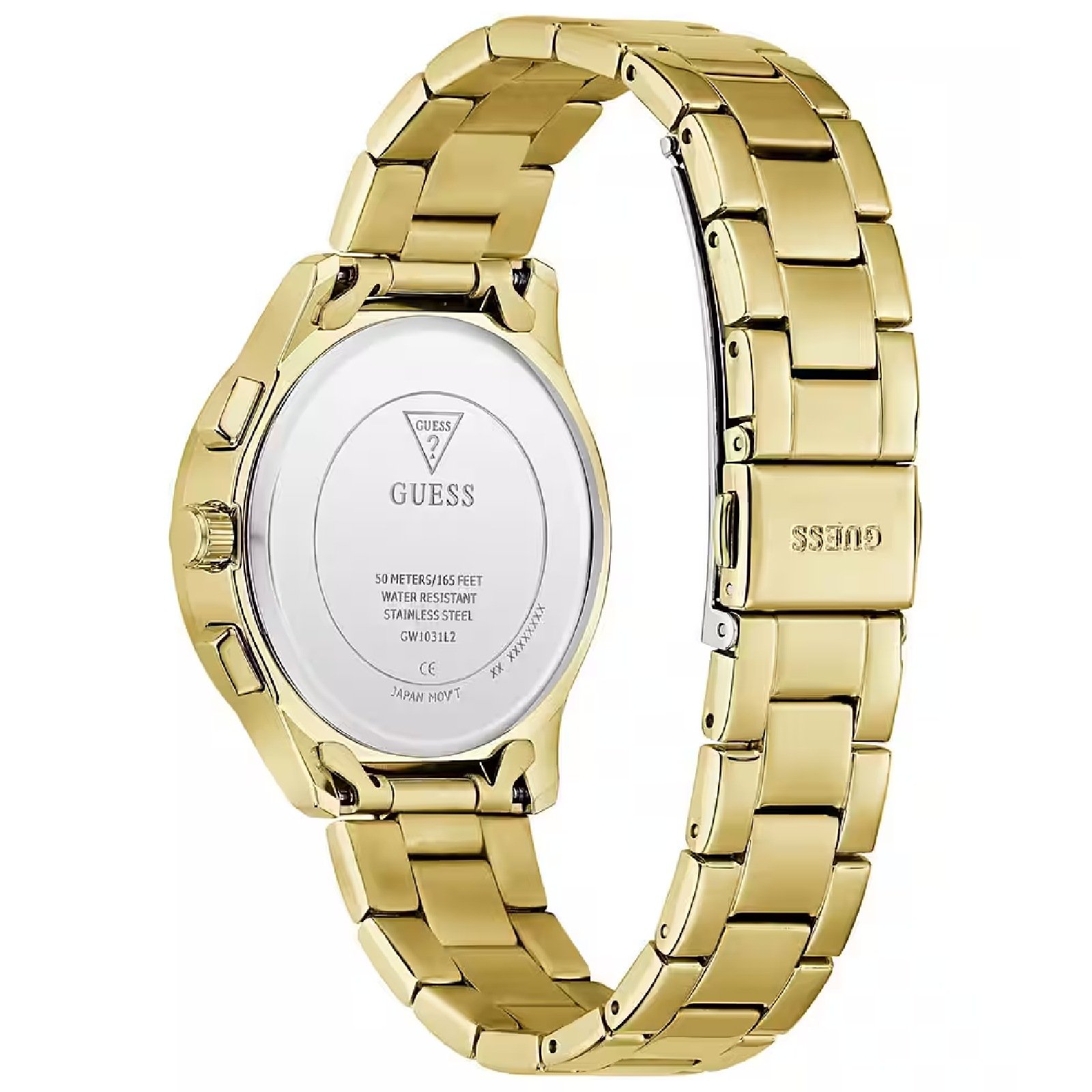 Relógio Guess GW1031L2 Feminino 36mm Aço Inoxidável Dourado 8