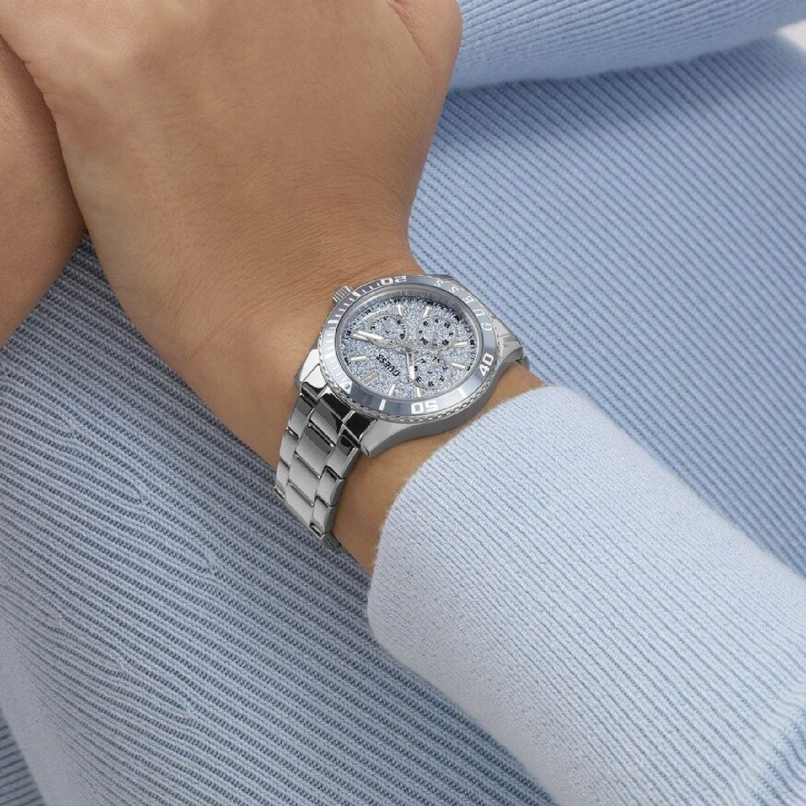 Relógio Guess GW1035L1 Feminino 36mm Aço Inox Prata 6
