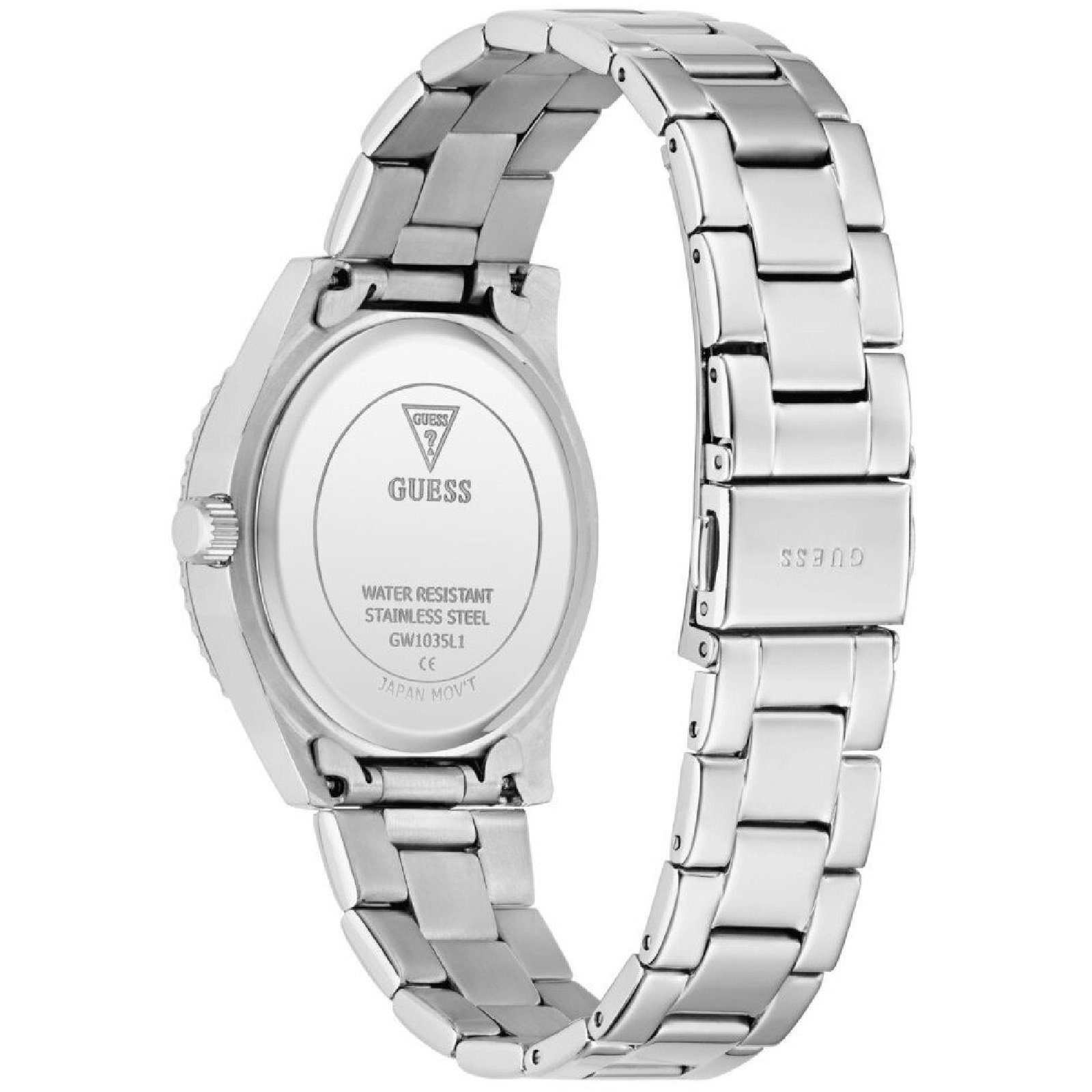 Relógio Guess GW1035L1 Feminino 36mm Aço Inox Prata 8